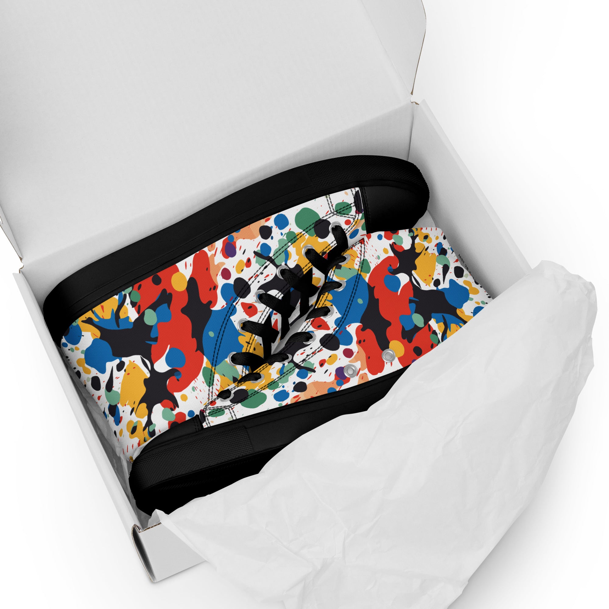 Prisimia Canvas Sneakers : Explosive Artistic Energy