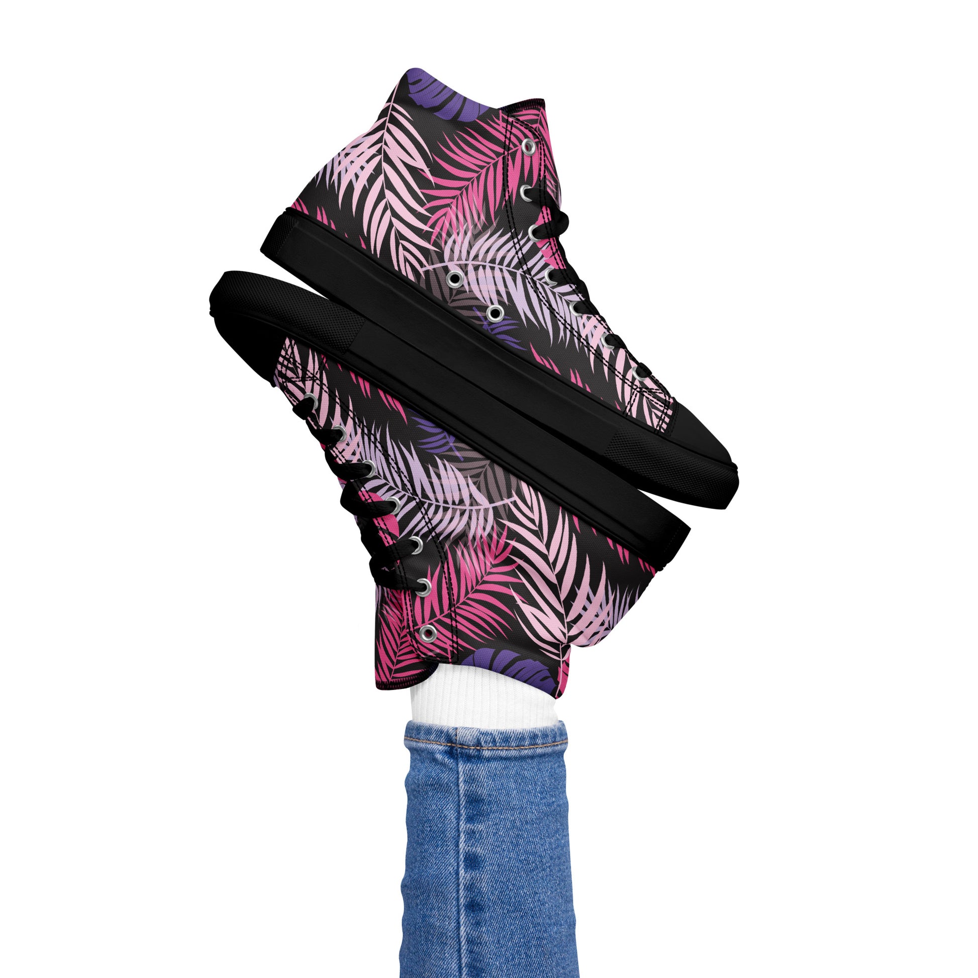 Prisimia Canvas Sneakers: Bold Tropical Vibe