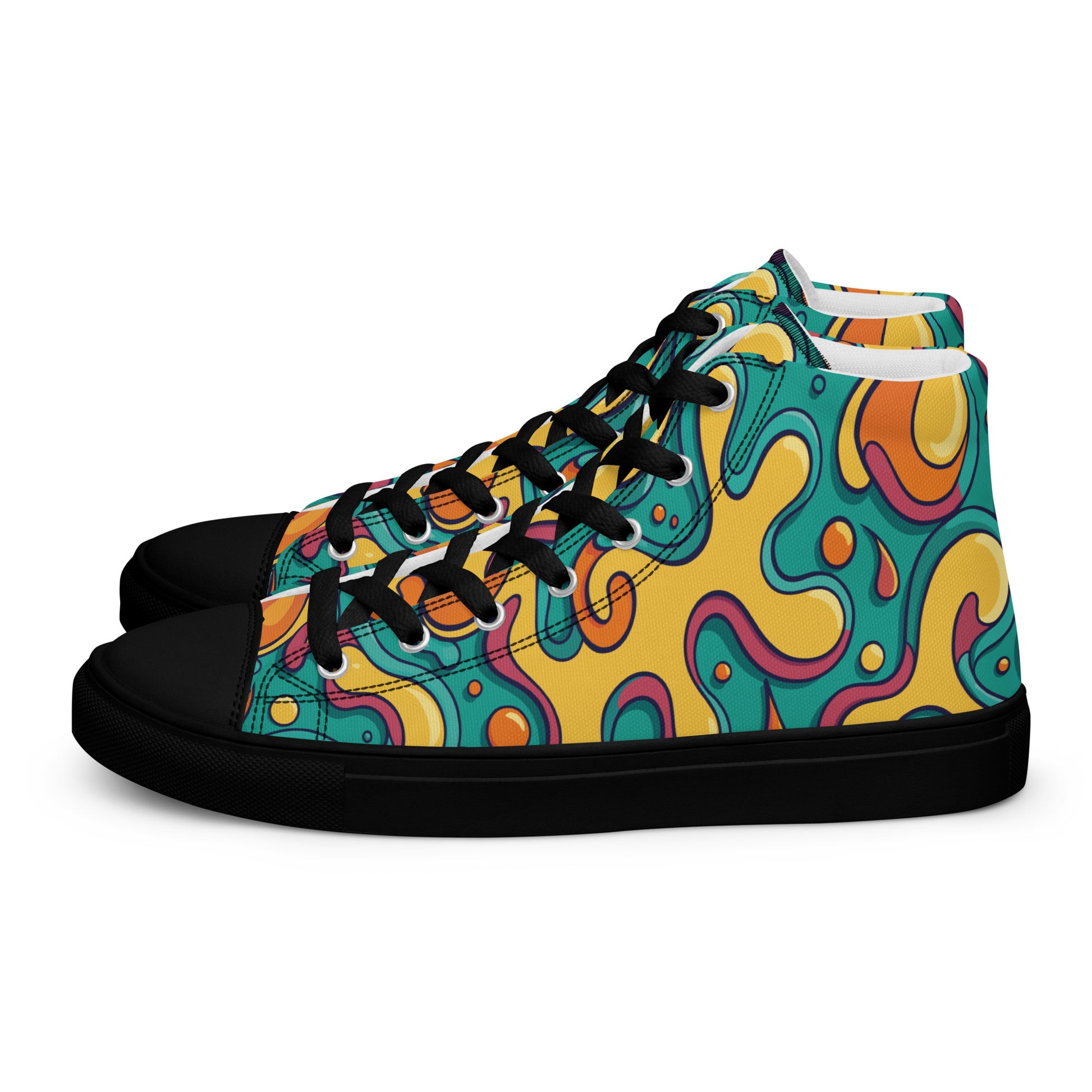 Prisimia Canvas Sneakers : Bold Modern Art Statement