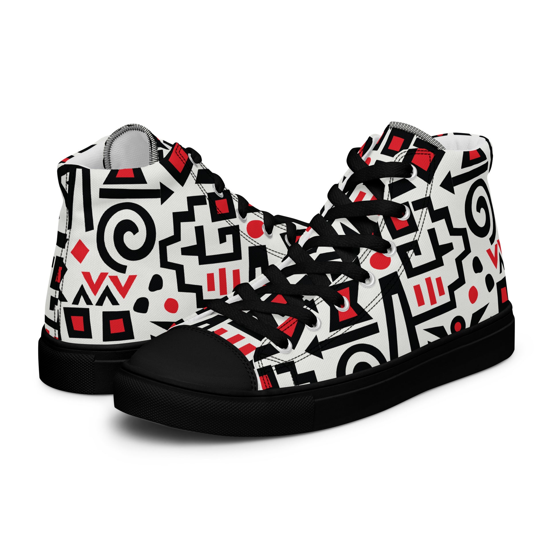 Prisimia Canvas Sneakers : Graphic Two-Tone Versatility