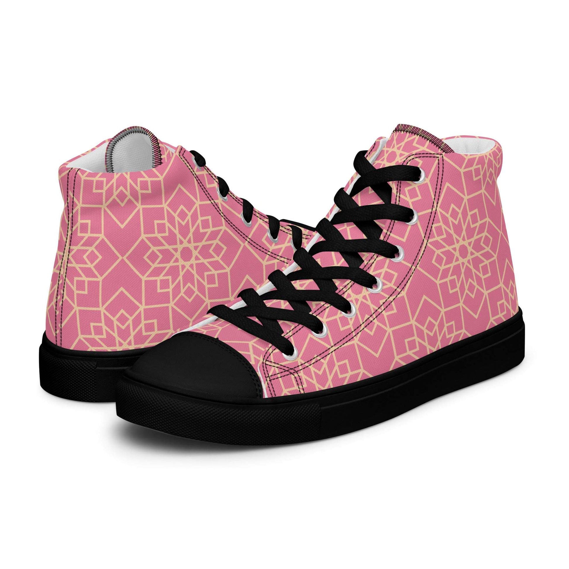 Prisimia Canvas Sneakers : Feminine Architectural Flair