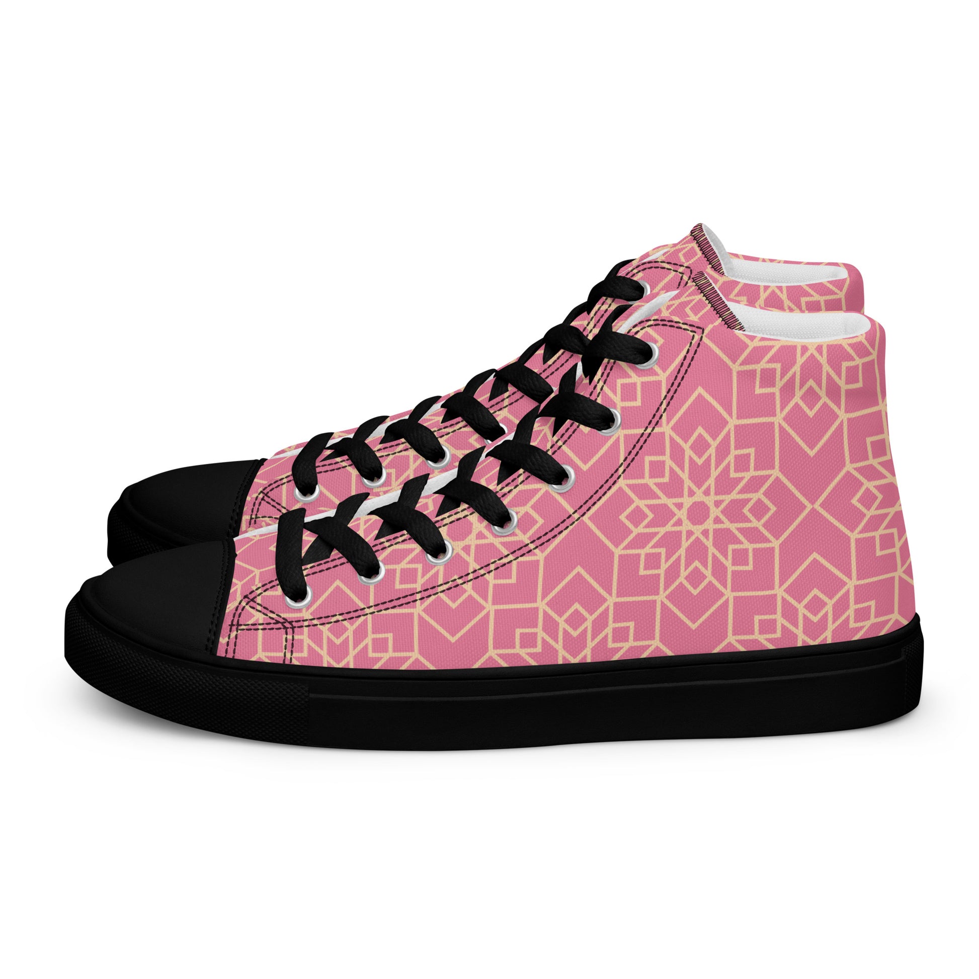 Prisimia Canvas Sneakers : Feminine Architectural Flair