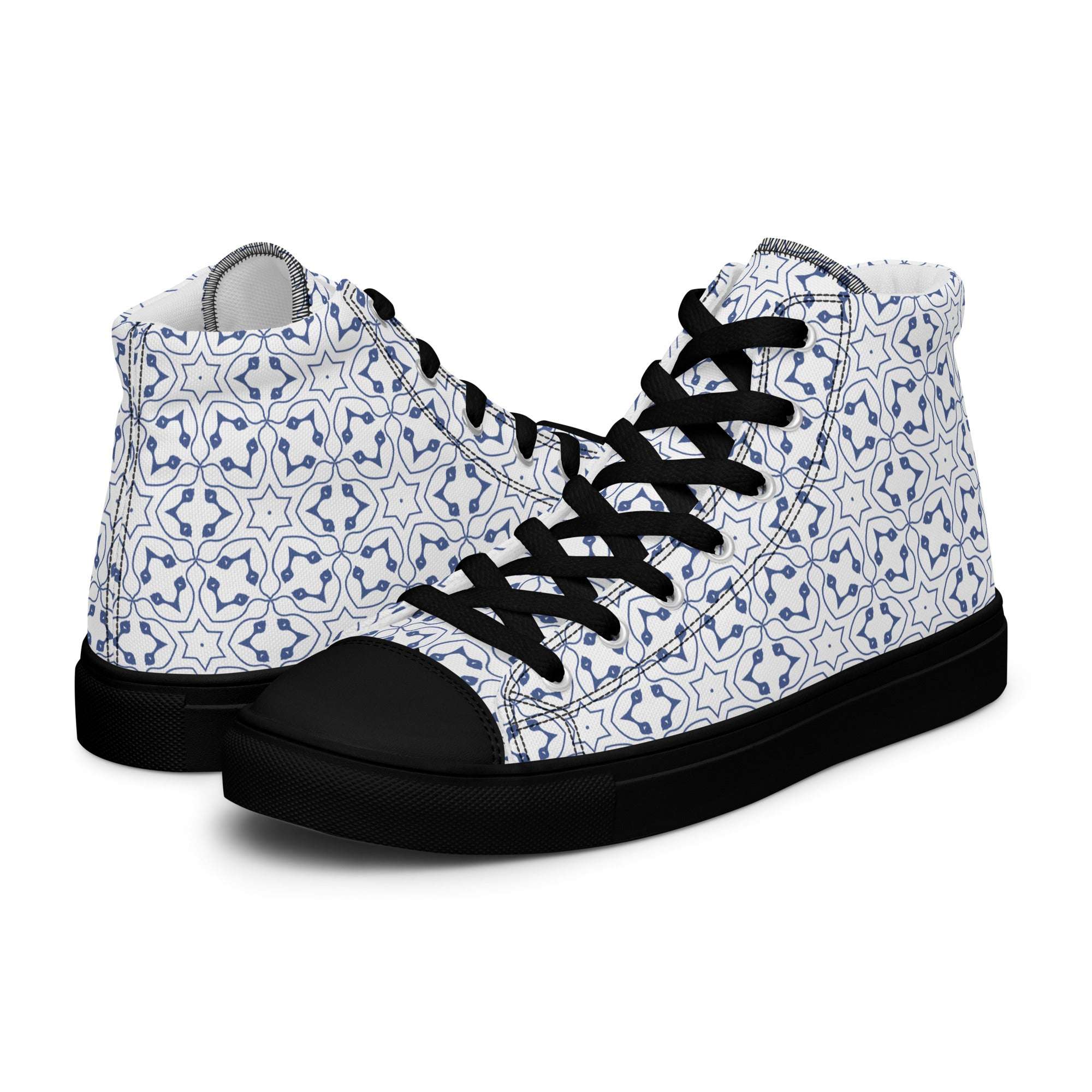 Prisimia Canvas Sneakers : Clean Geometric Style
