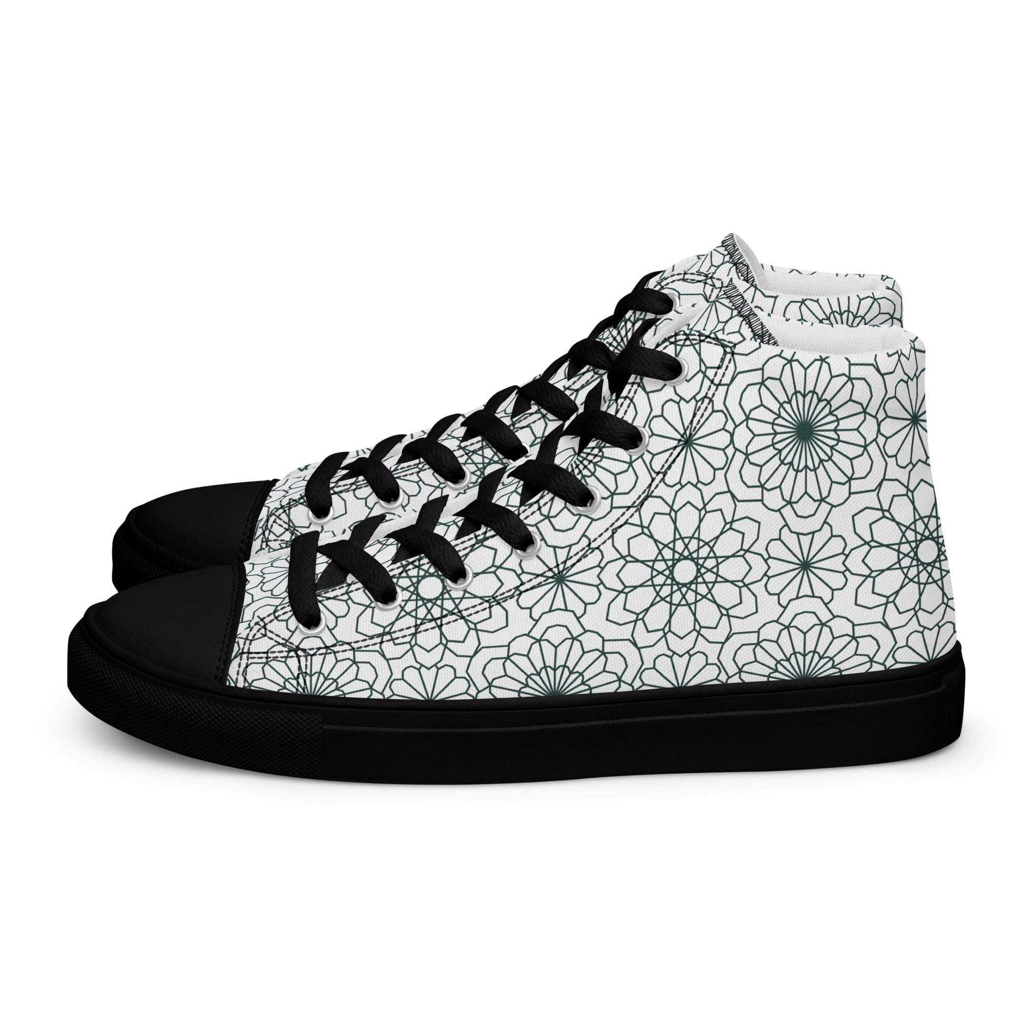 Prisimia Canvas Sneakers : Sunny Geometric Delight