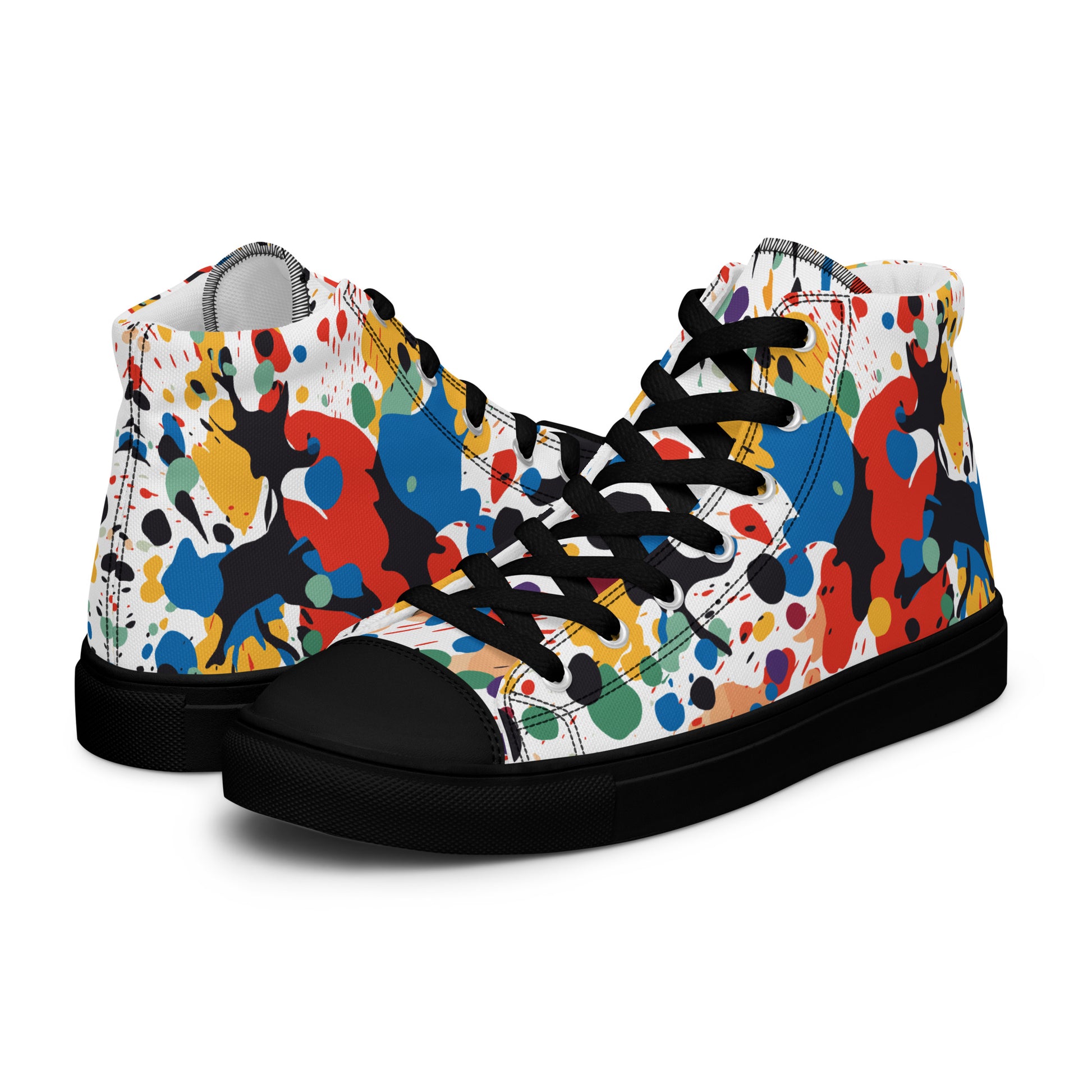 Prisimia Canvas Sneakers : Explosive Artistic Energy