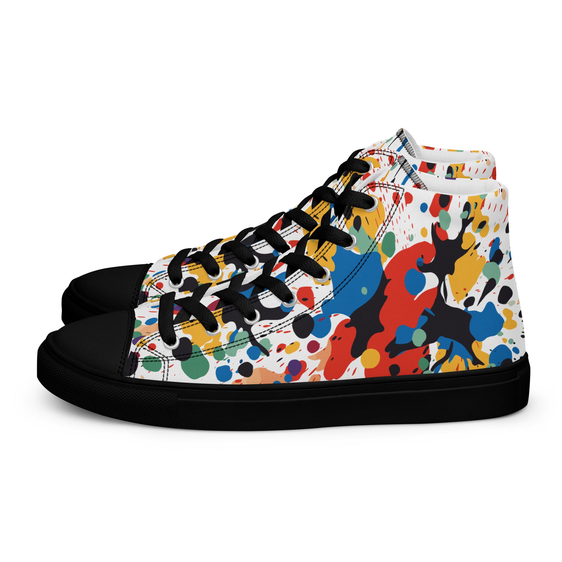 Prisimia Canvas Sneakers : Explosive Artistic Energy