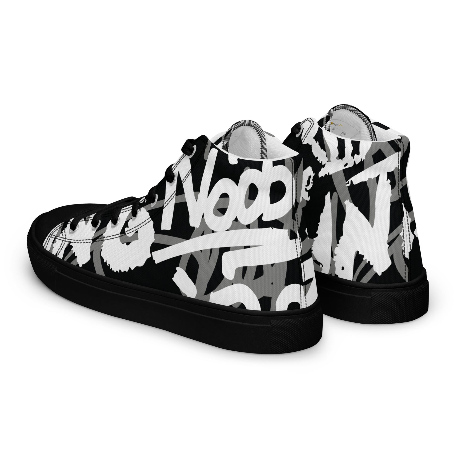Prisimia Canvas Sneakers : Urban Graphic Lettering