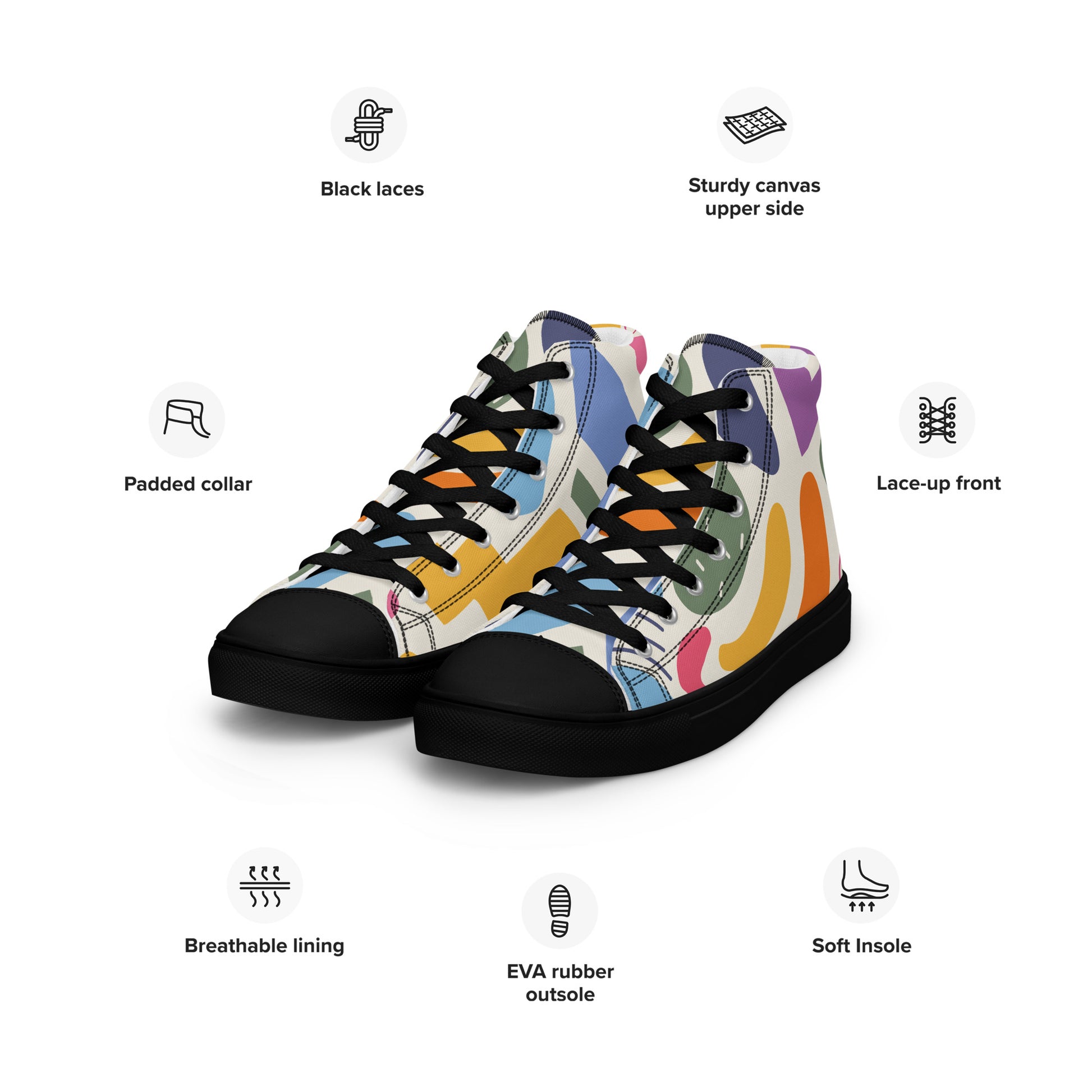 Prisimia Canvas Sneakers: Timeless Scroll Elegance