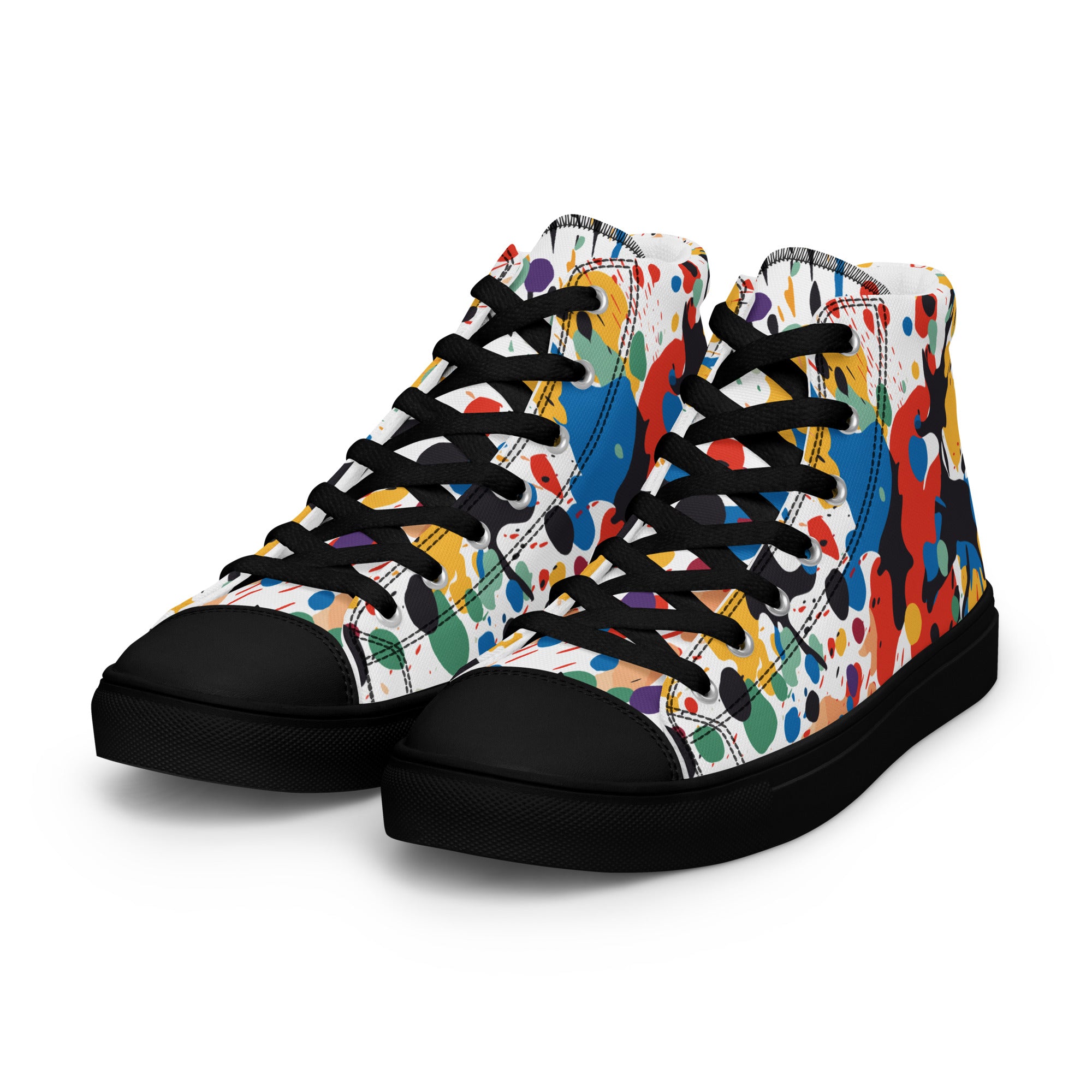 Prisimia Canvas Sneakers : Explosive Artistic Energy