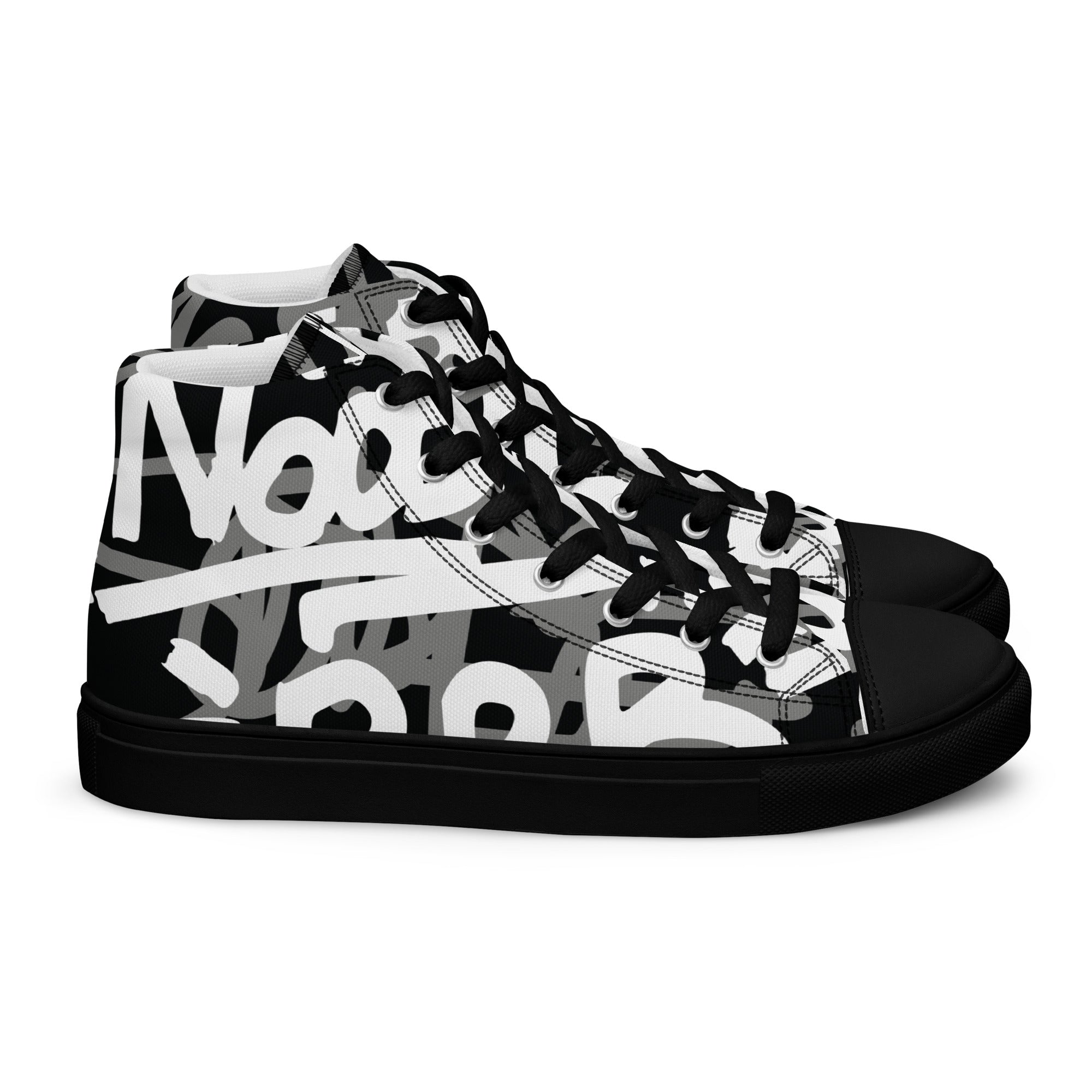 Prisimia Canvas Sneakers : Urban Graphic Lettering