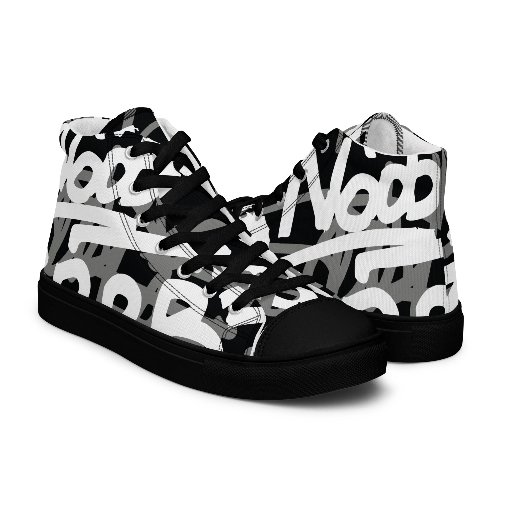 Prisimia Canvas Sneakers : Urban Graphic Lettering