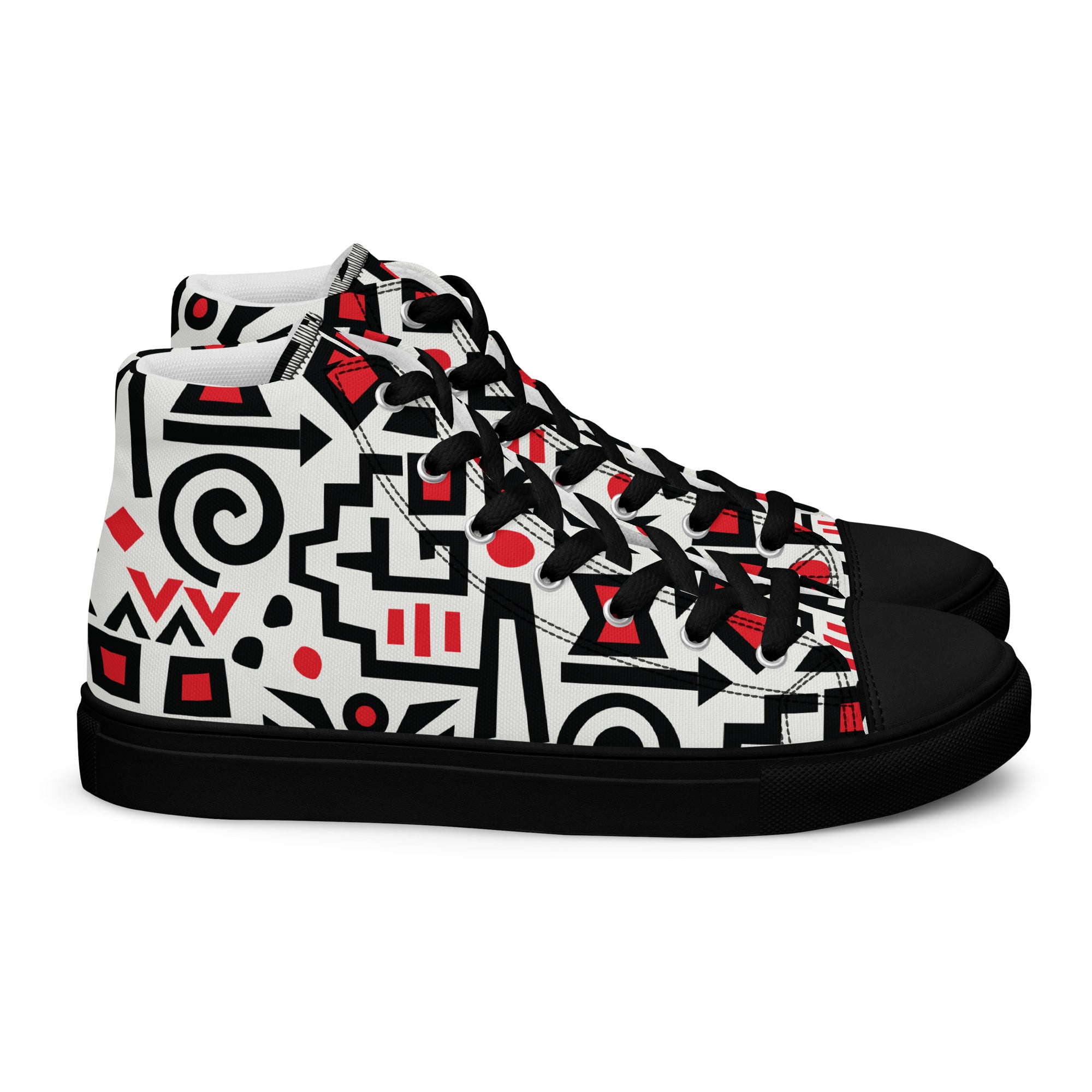 Prisimia Canvas Sneakers : Graphic Two-Tone Versatility