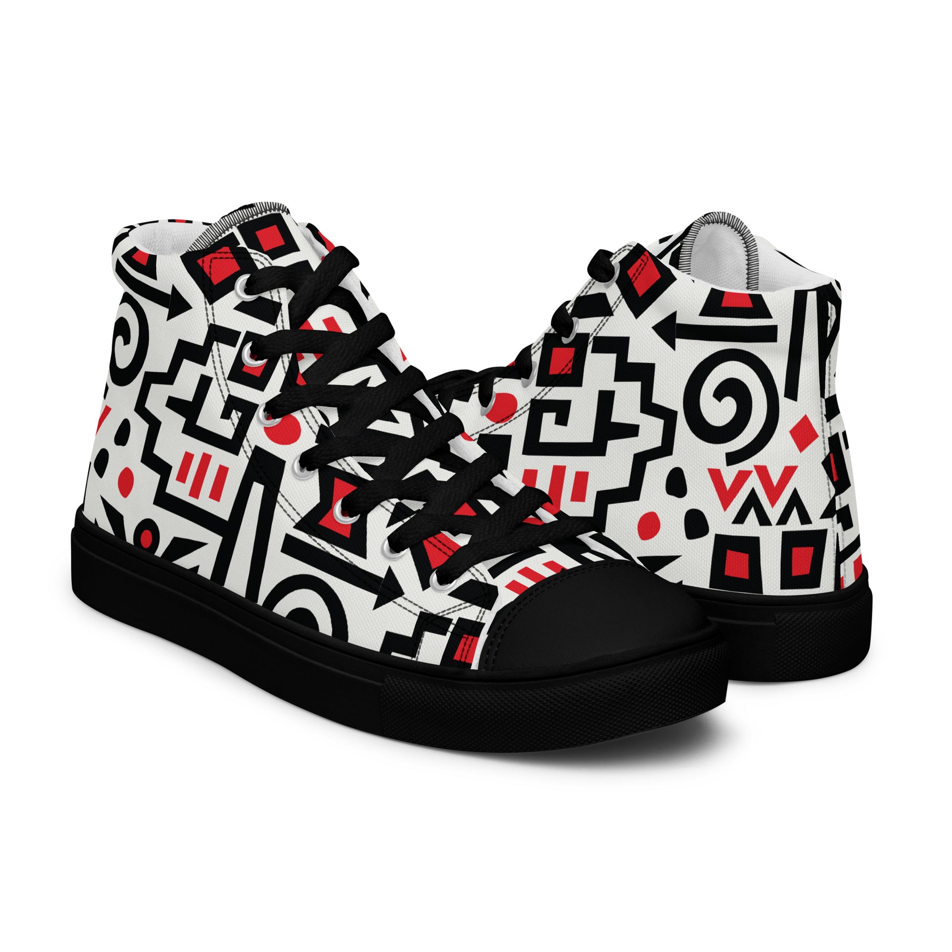 Prisimia Canvas Sneakers : Graphic Two-Tone Versatility