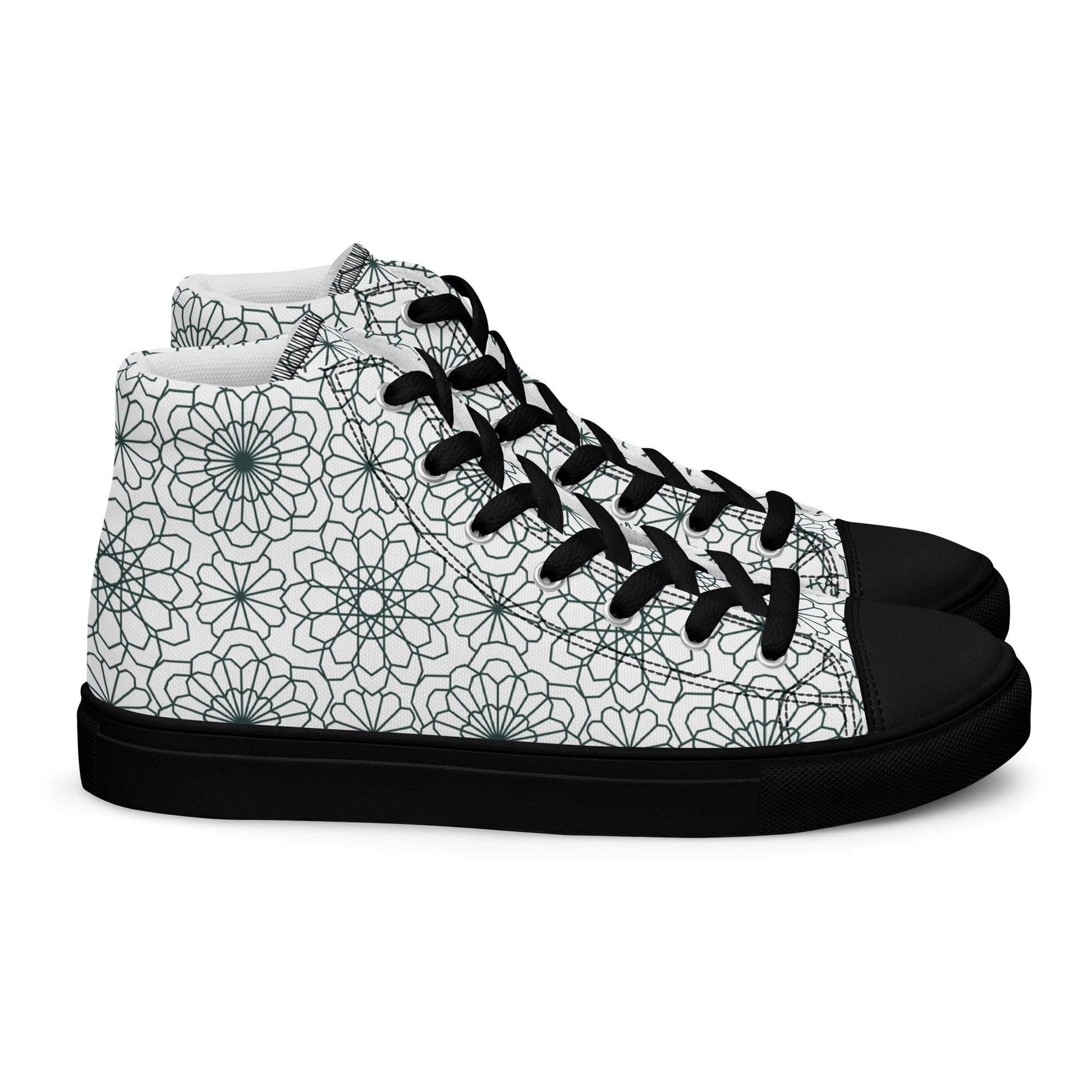 Prisimia Canvas Sneakers : Sunny Geometric Delight