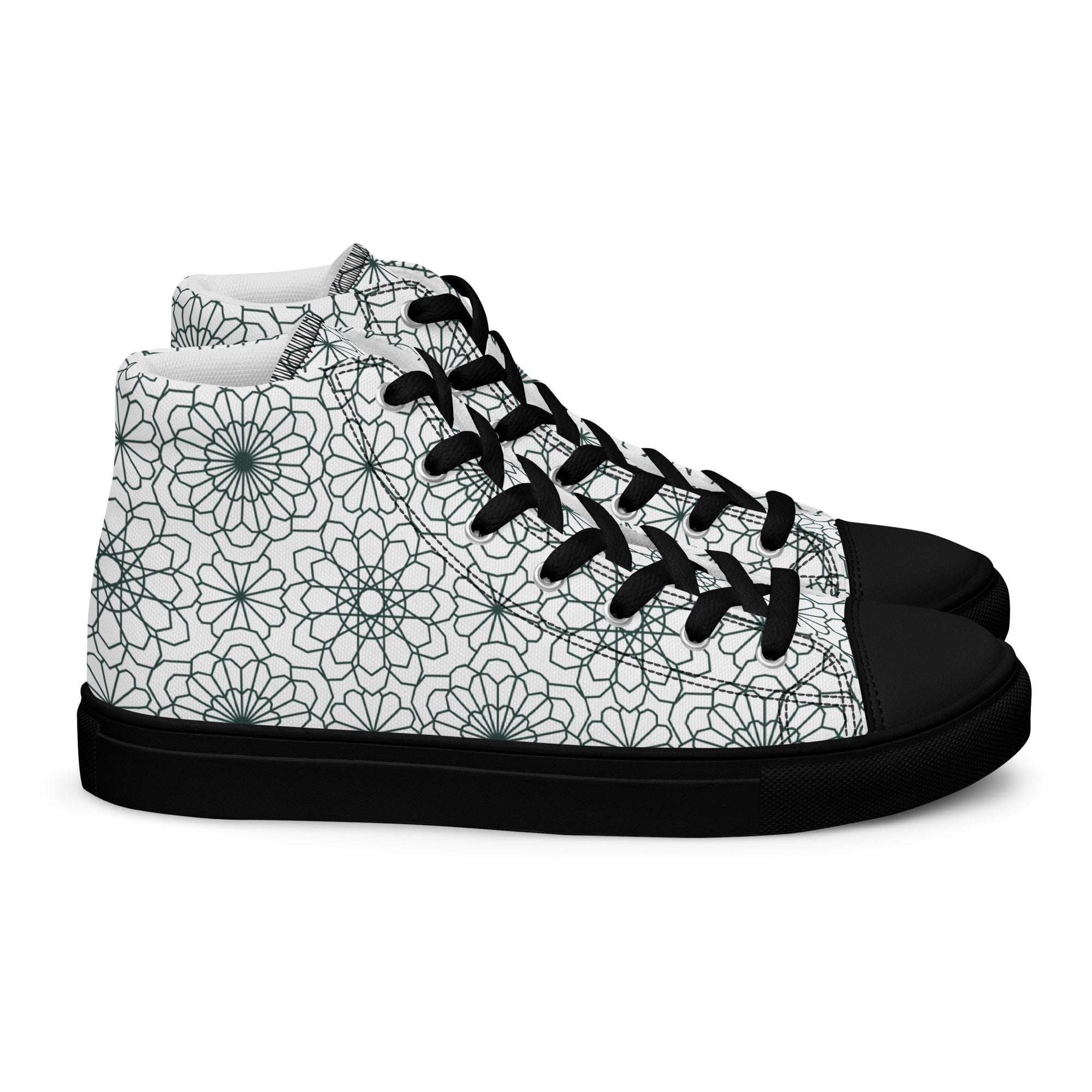 Prisimia Canvas Sneakers : Sunny Geometric Delight
