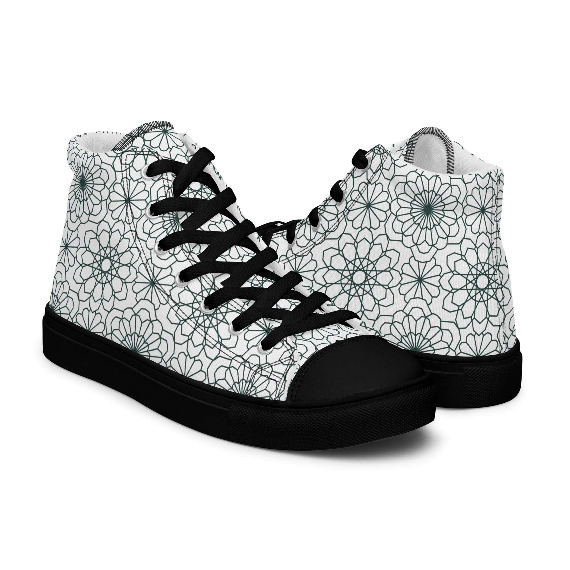Prisimia Canvas Sneakers : Sunny Geometric Delight