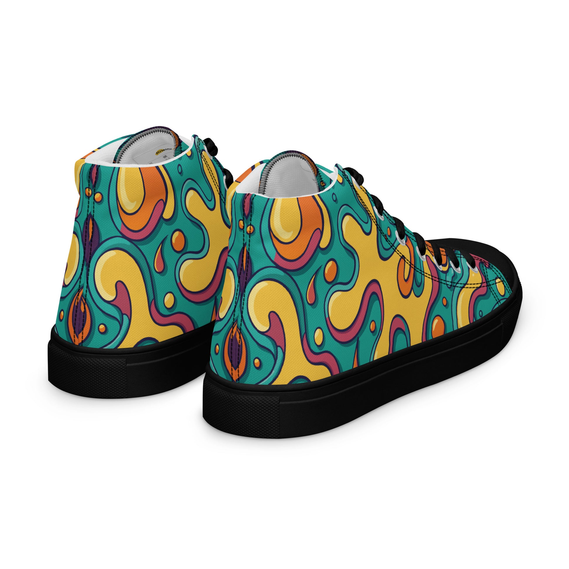 Prisimia Canvas Sneakers : Bold Modern Art Statement