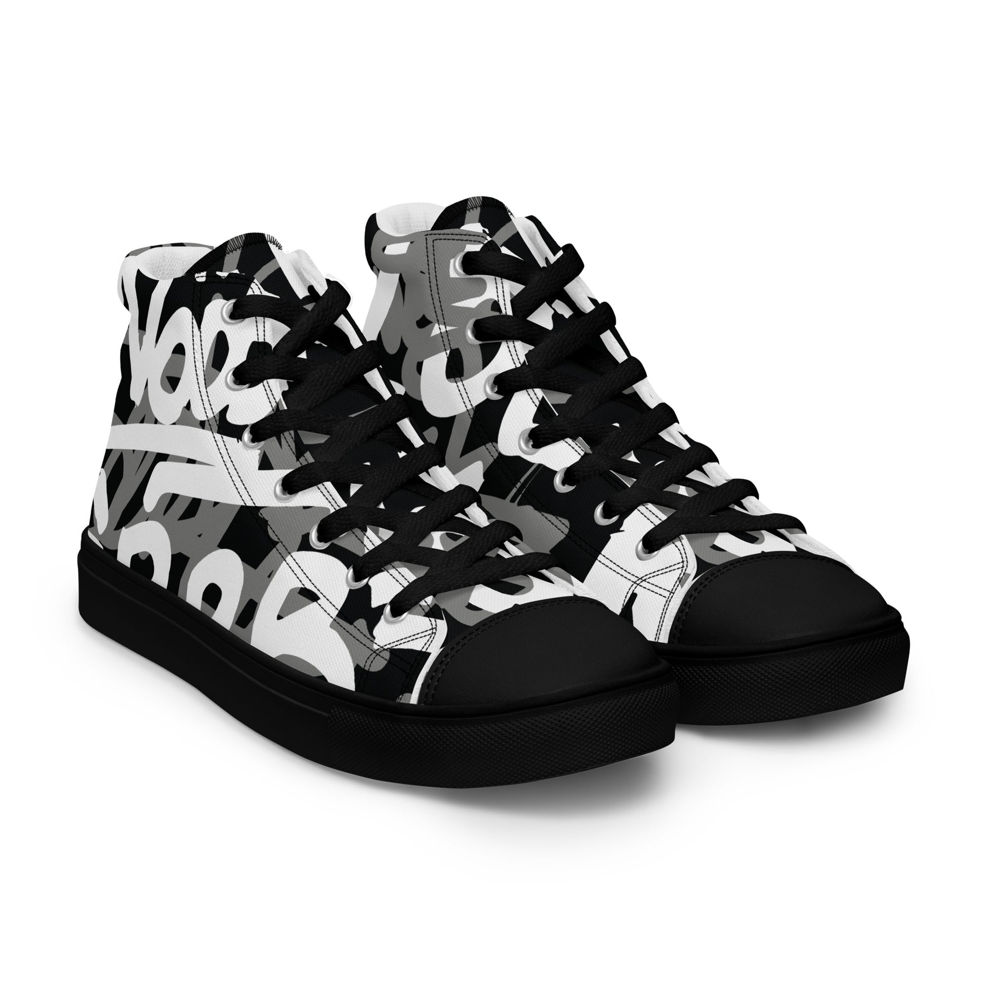 Prisimia Canvas Sneakers : Urban Graphic Lettering