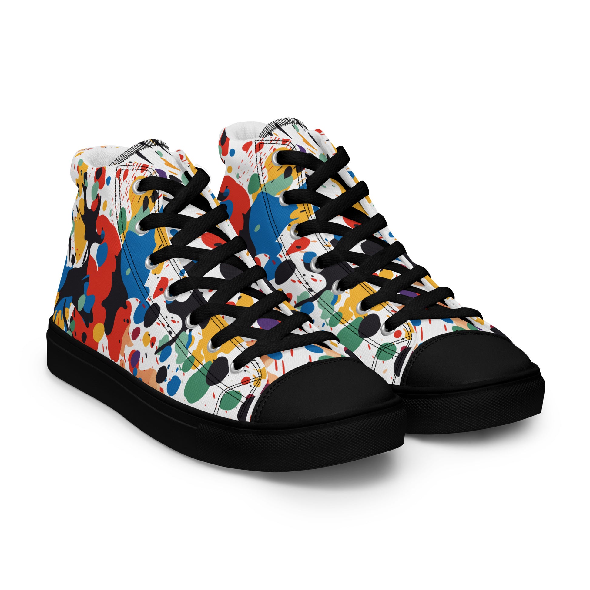 Prisimia Canvas Sneakers : Explosive Artistic Energy