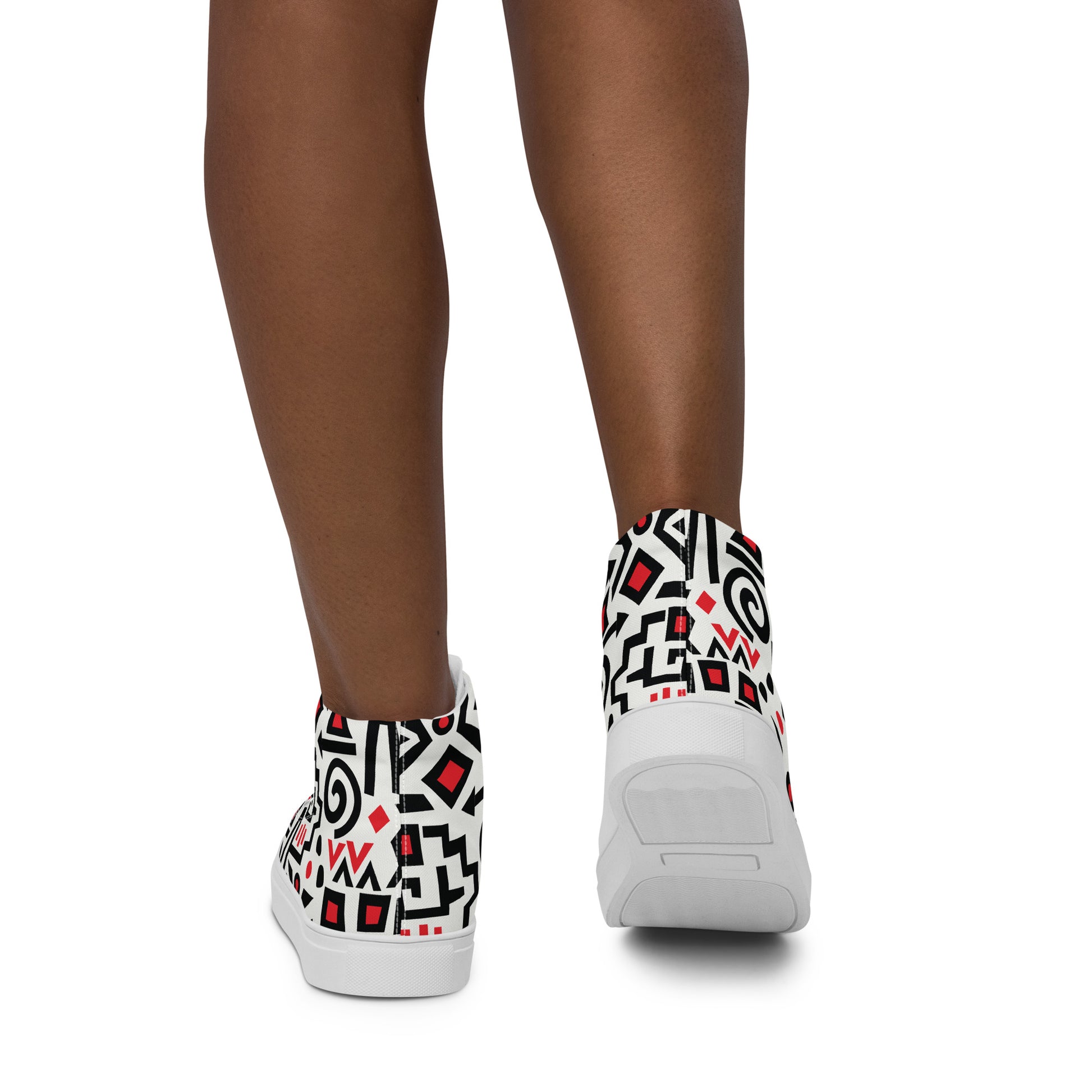 Prisimia Canvas Sneakers : Graphic Two-Tone Versatility