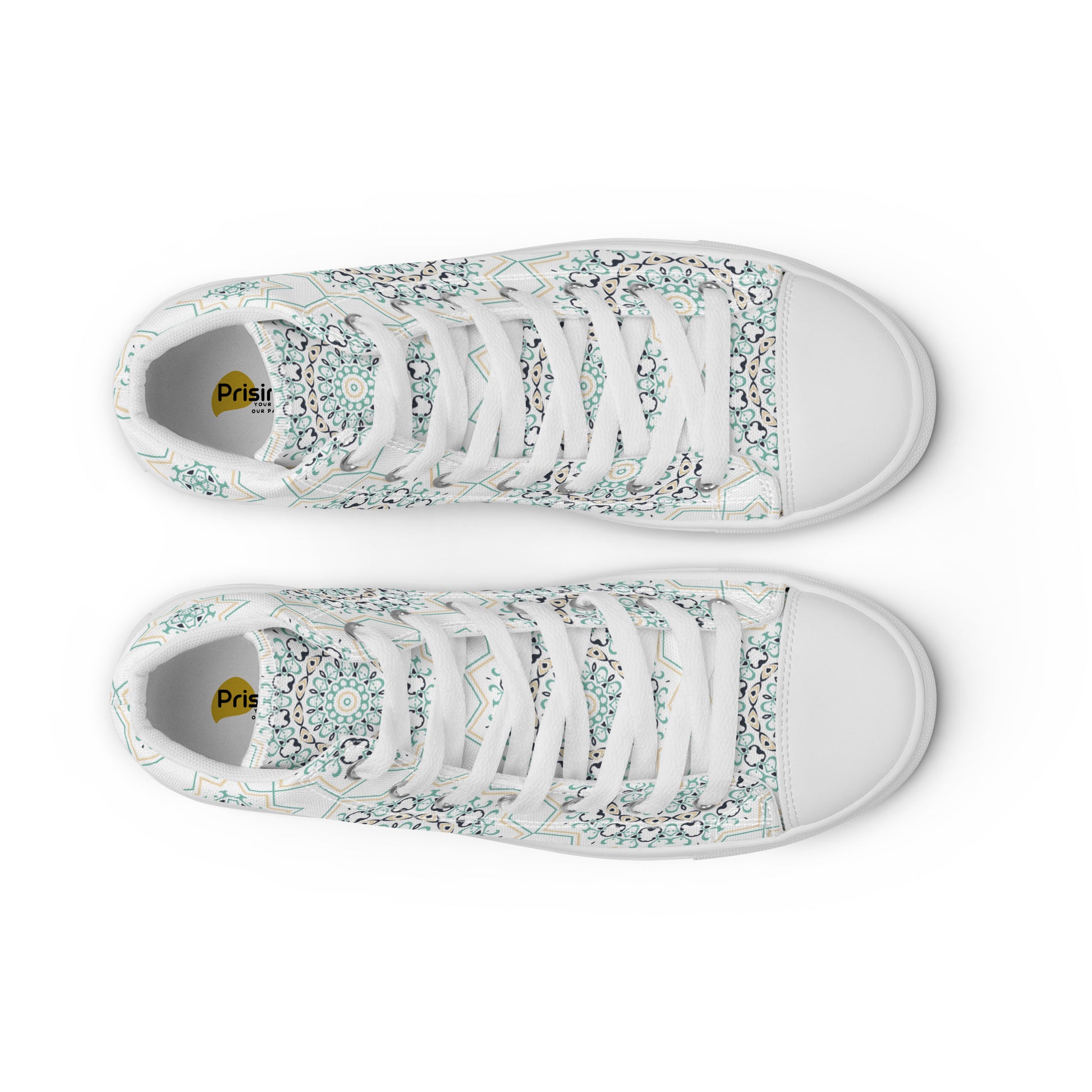 Prisimia Canvas Sneakers : Vibrant Moroccan Mosaic