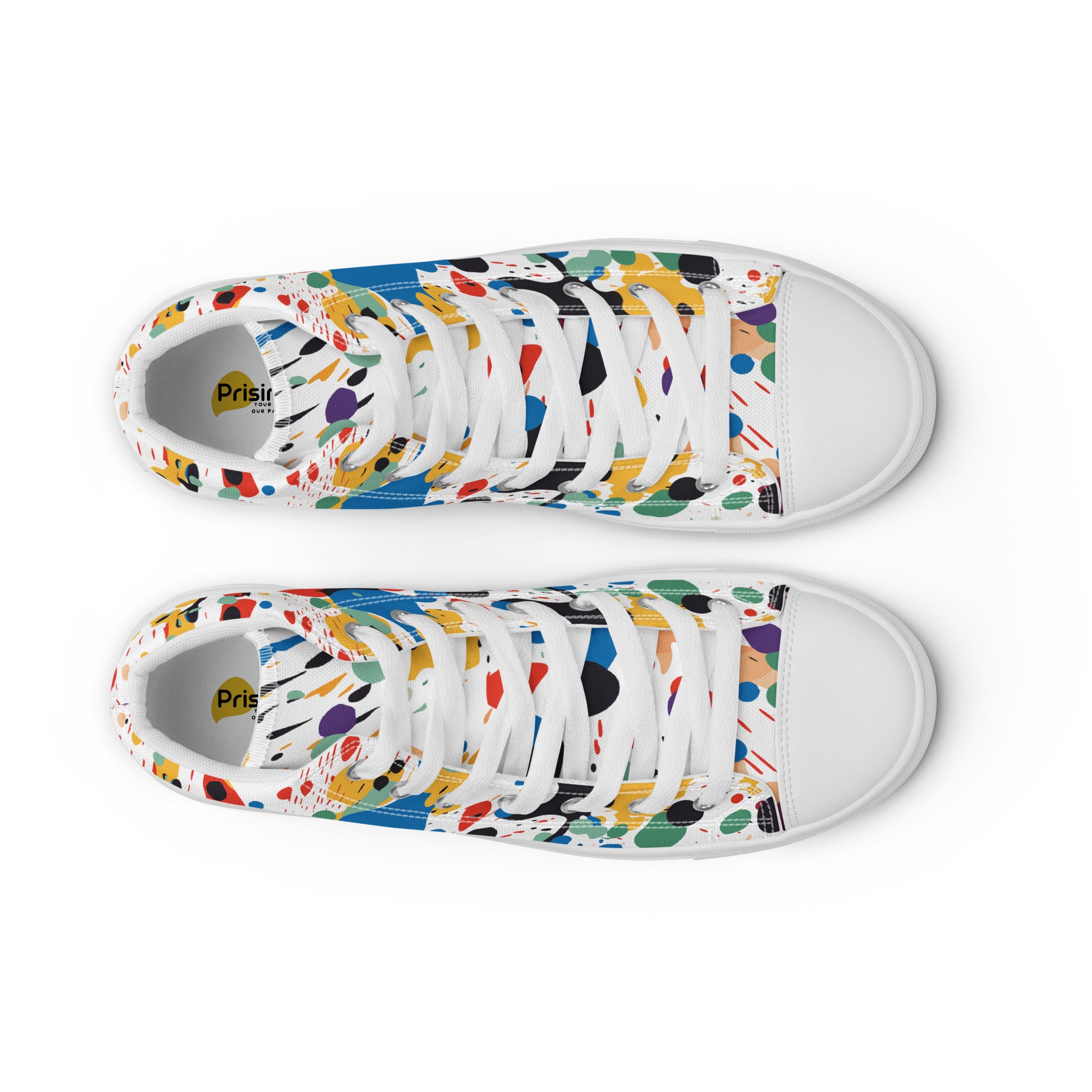 Prisimia Canvas Sneakers : Explosive Artistic Energy