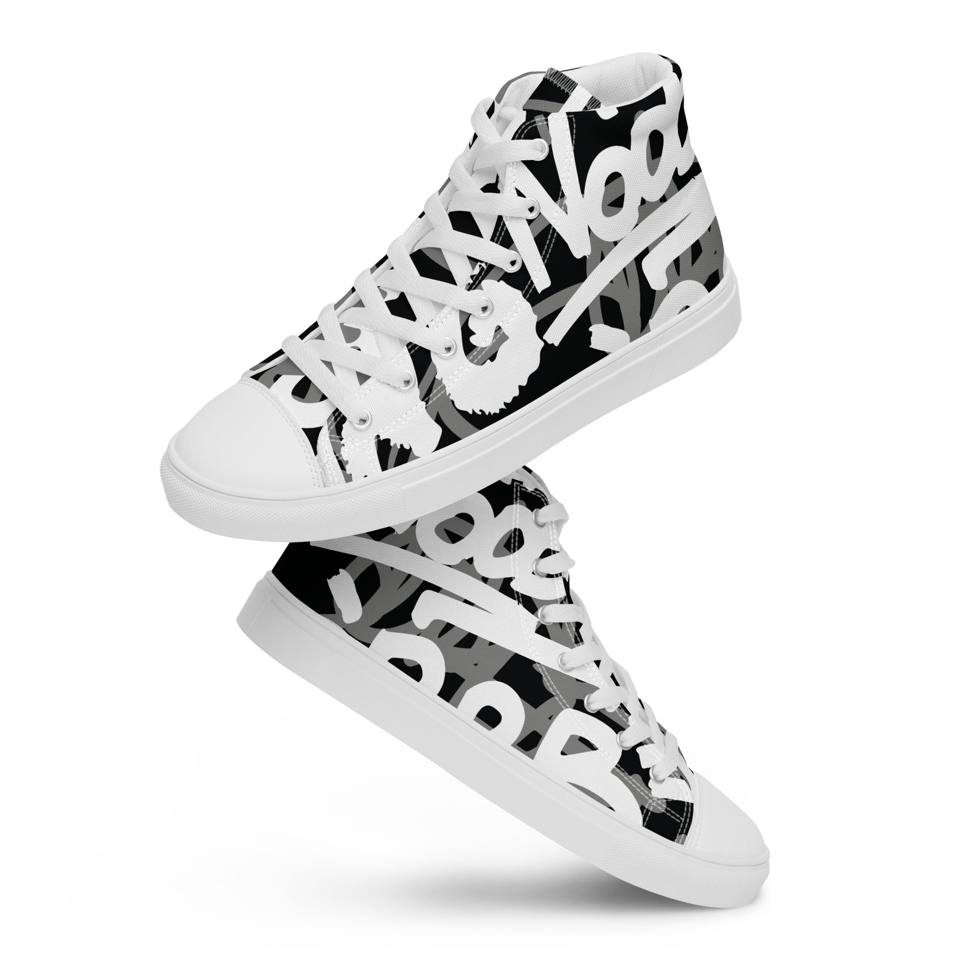 Prisimia Canvas Sneakers : Urban Graphic Lettering