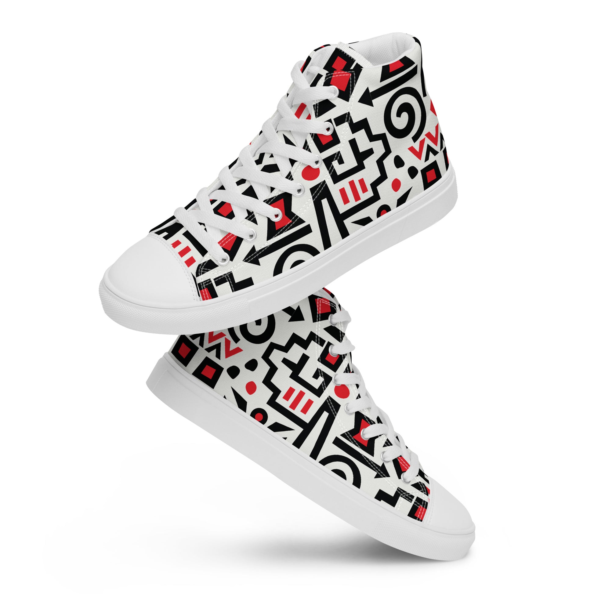 Prisimia Canvas Sneakers : Graphic Two-Tone Versatility
