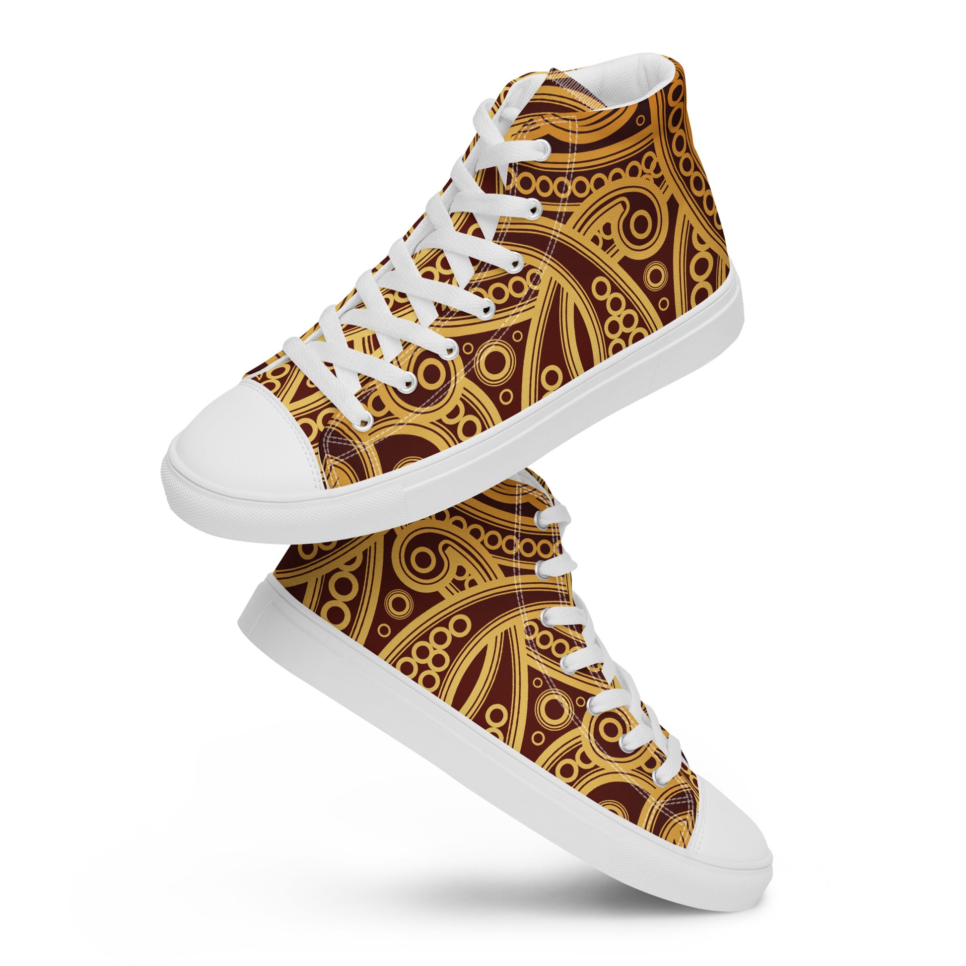 Prisimia Canvas Sneakers: Crisp Geometric Style
