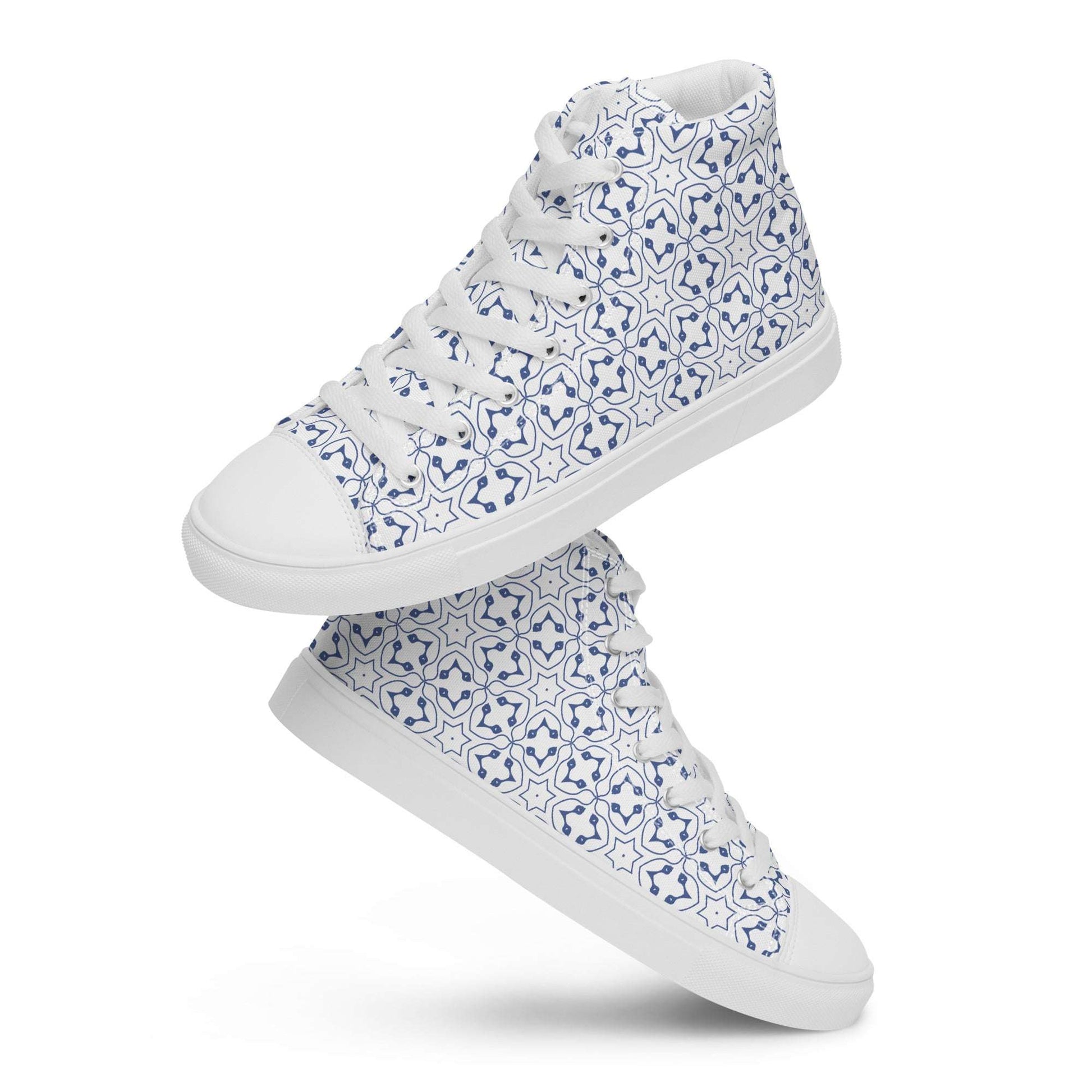 Prisimia Canvas Sneakers : Clean Geometric Style