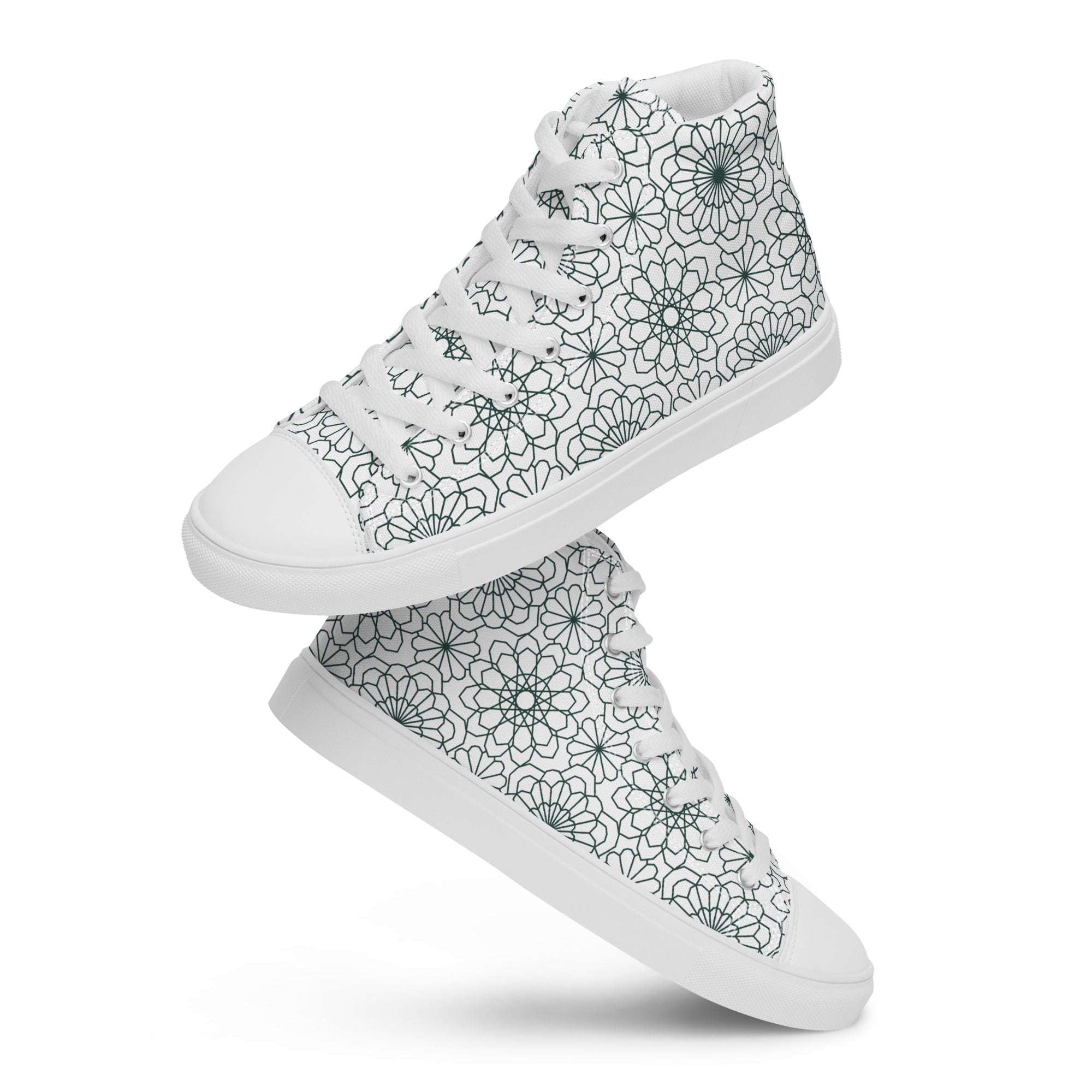 Prisimia Canvas Sneakers : Sunny Geometric Delight