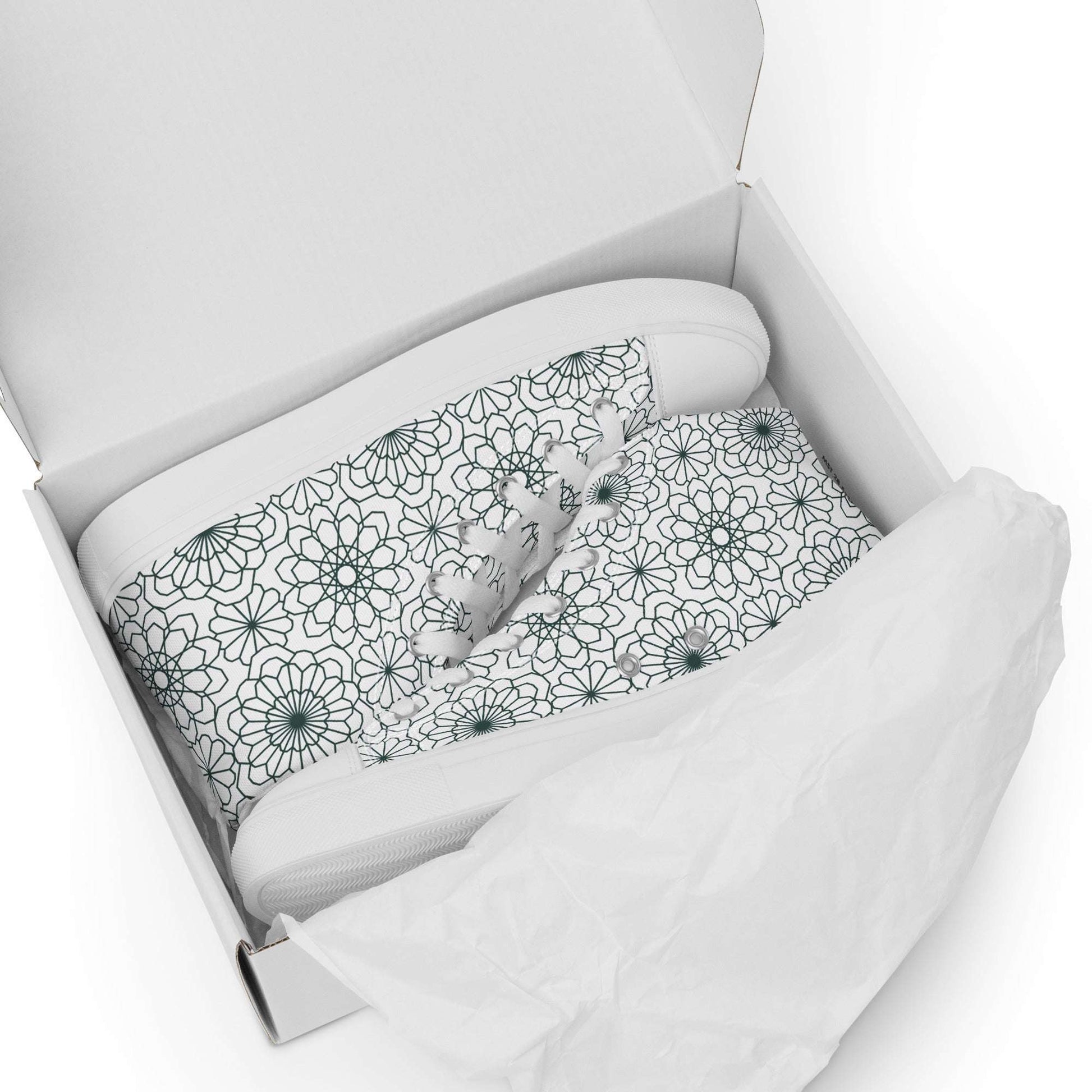 Prisimia Canvas Sneakers : Sunny Geometric Delight