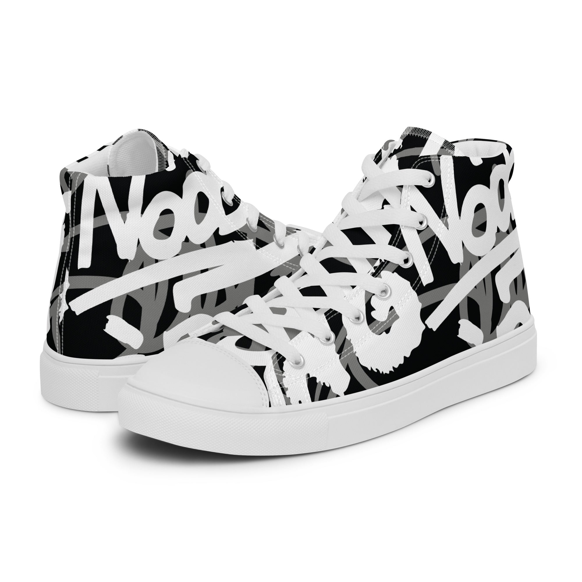 Prisimia Canvas Sneakers : Urban Graphic Lettering