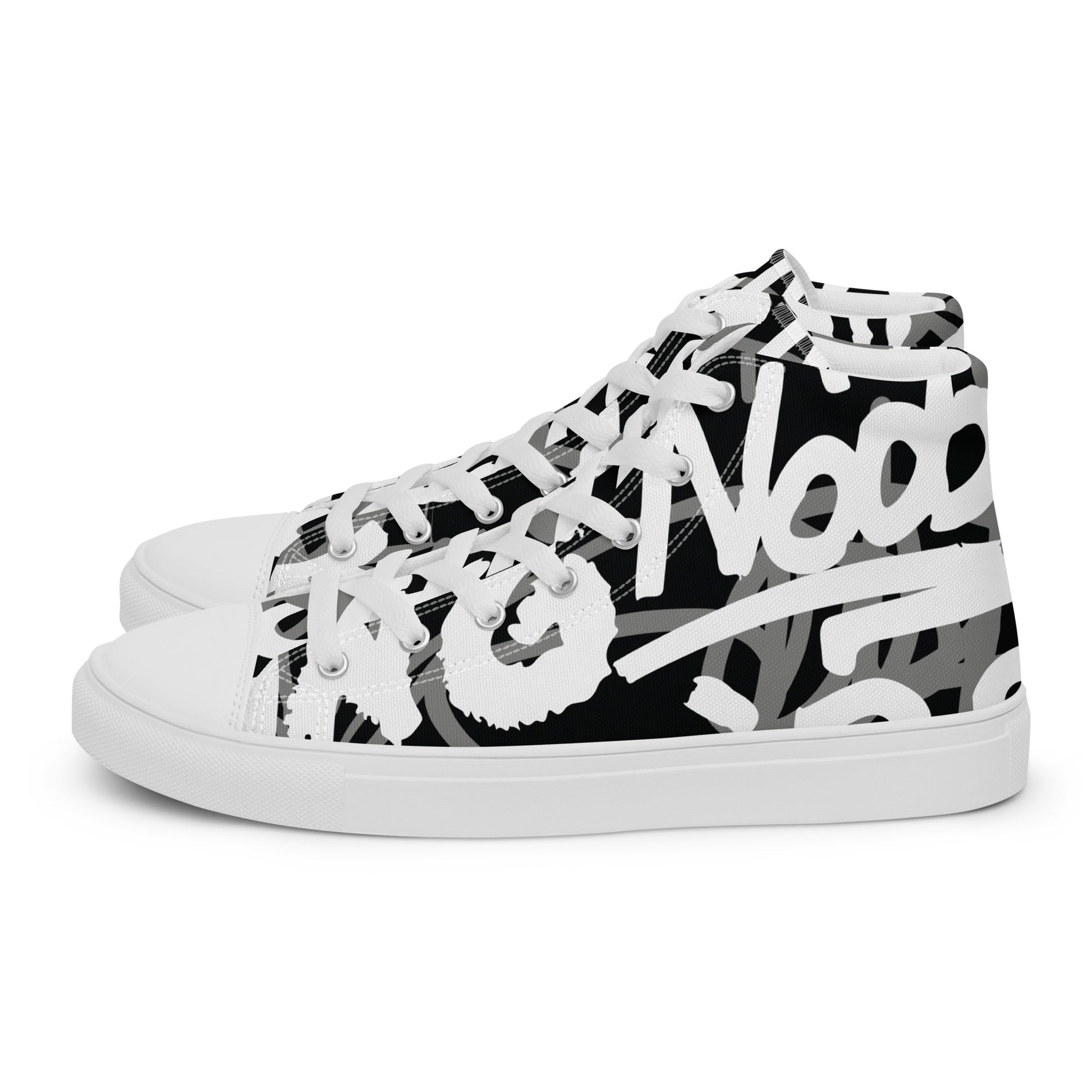 Prisimia Canvas Sneakers : Urban Graphic Lettering