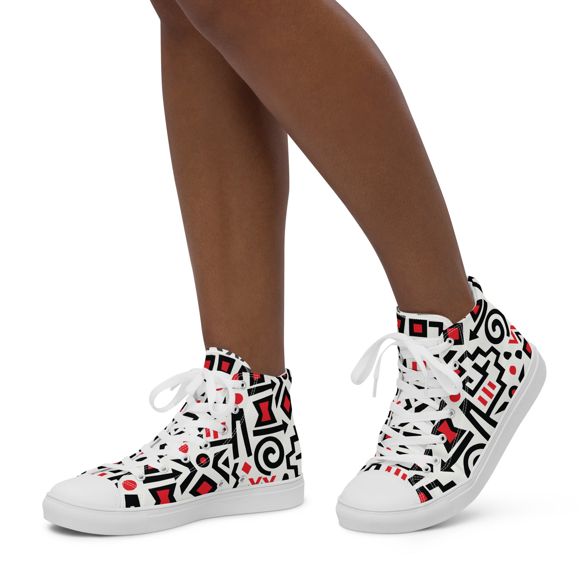 Prisimia Canvas Sneakers : Graphic Two-Tone Versatility