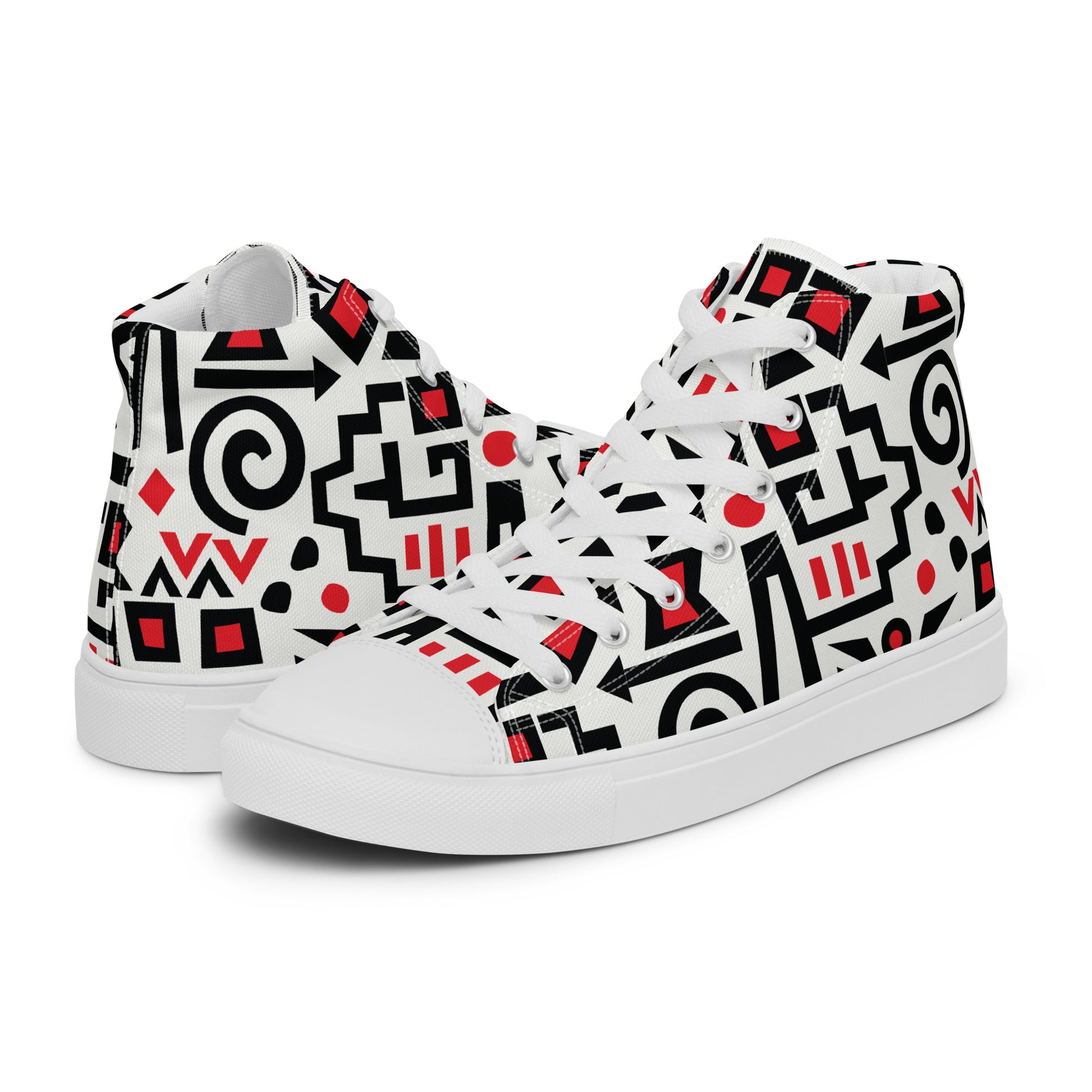 Prisimia Canvas Sneakers : Graphic Two-Tone Versatility