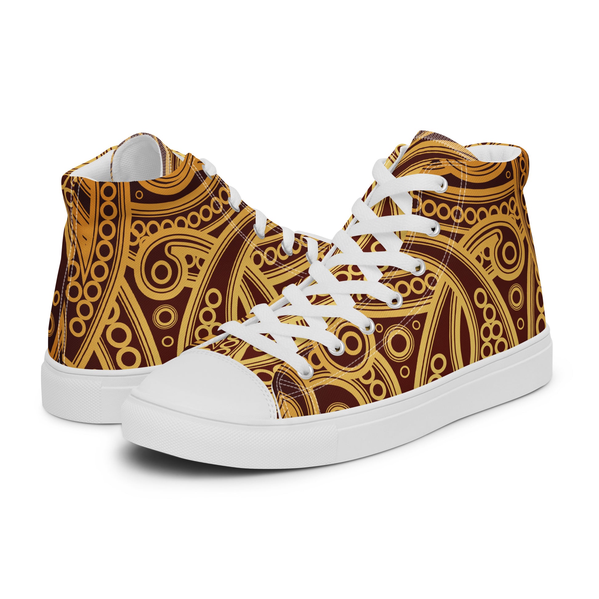 Prisimia Canvas Sneakers: Crisp Geometric Style