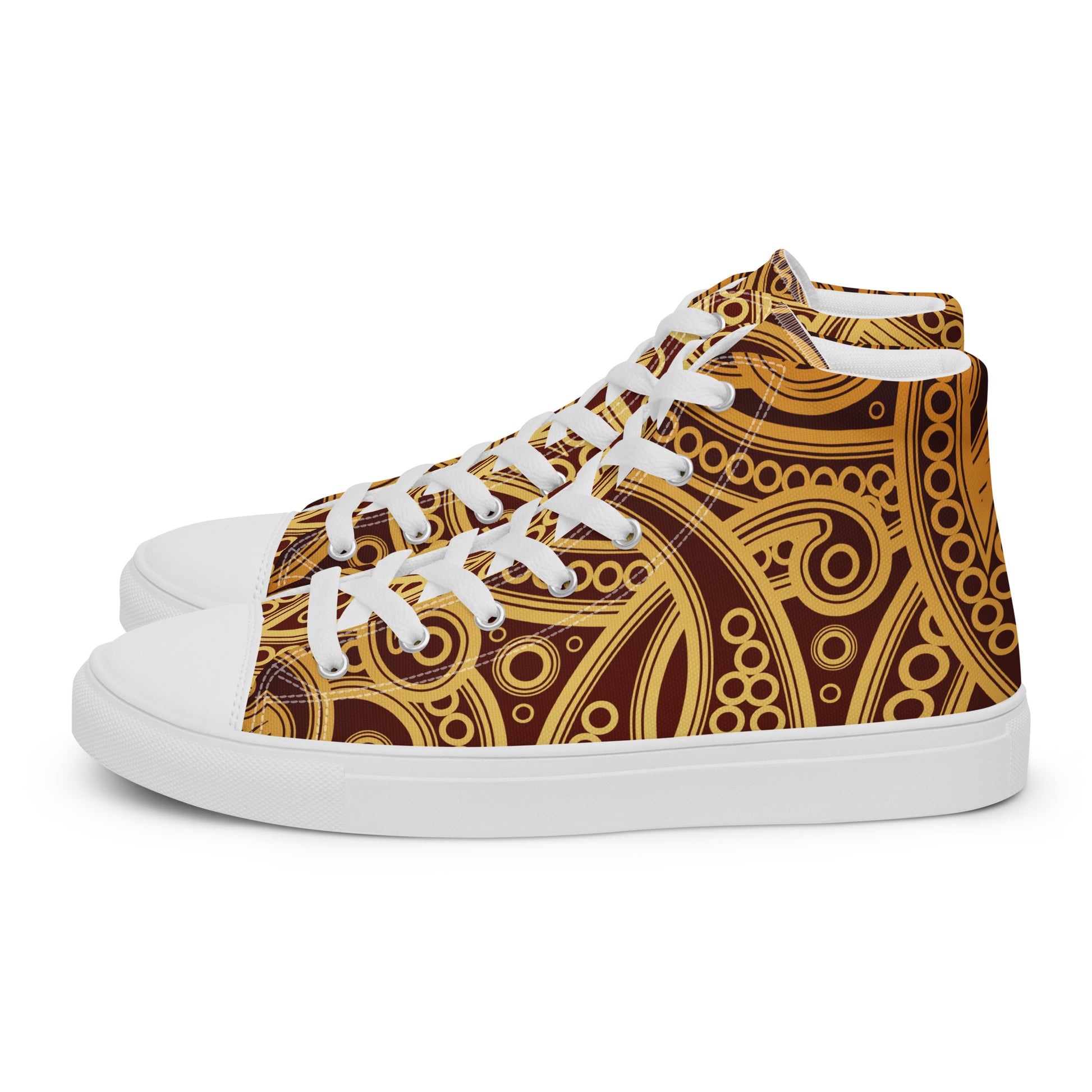 Prisimia Canvas Sneakers: Crisp Geometric Style