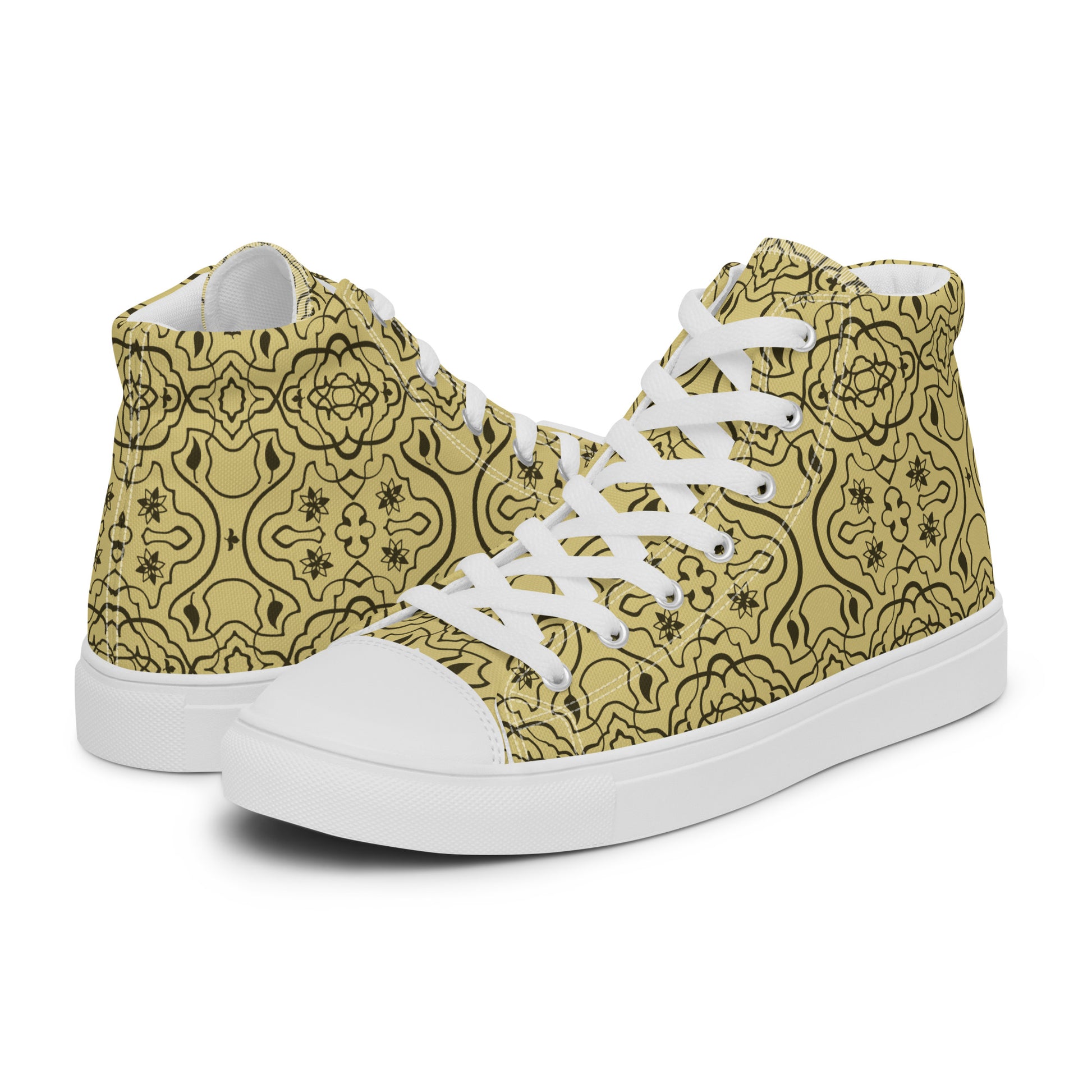 Prisimia Canvas Sneakers : Timeless Floral Artistry
