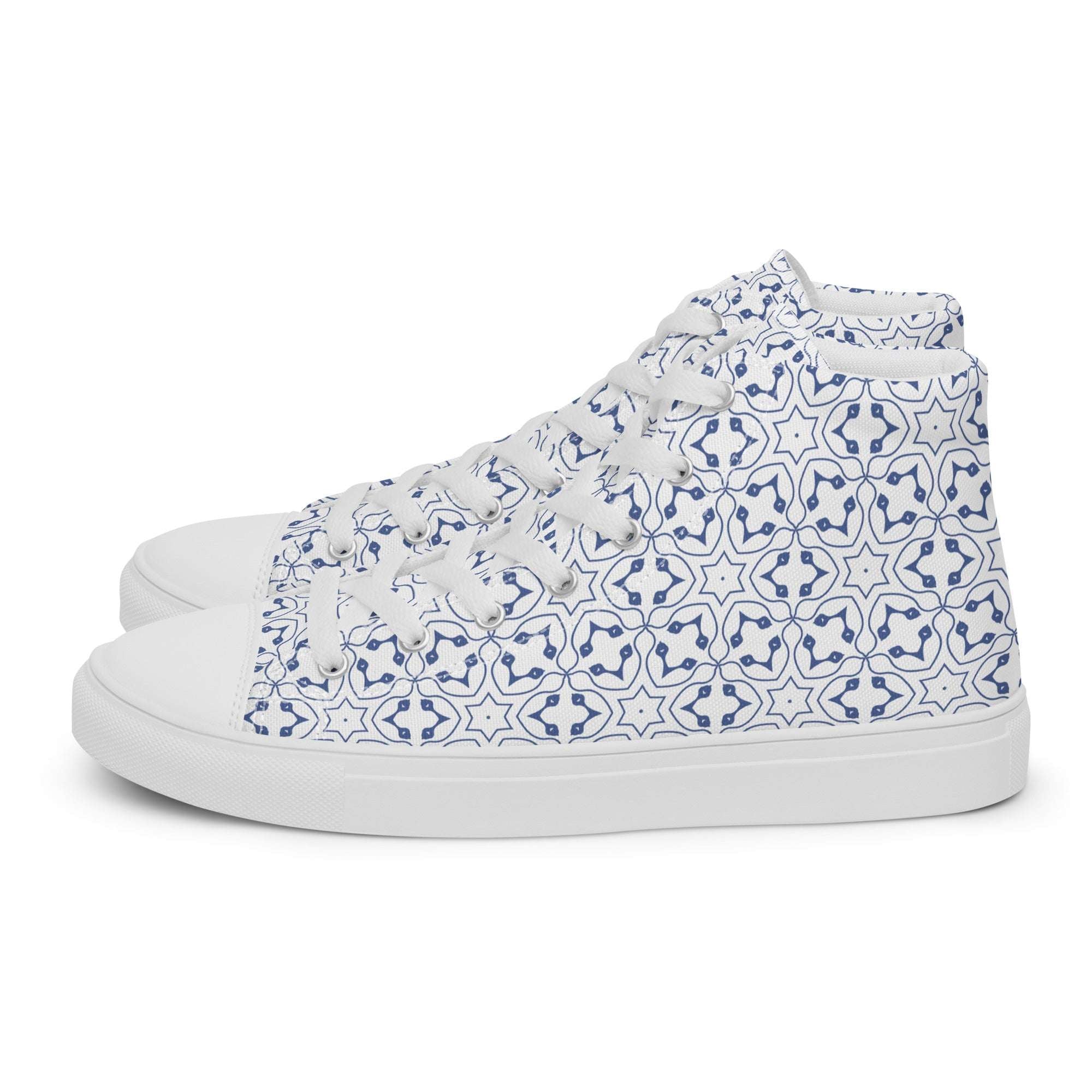 Prisimia Canvas Sneakers : Clean Geometric Style