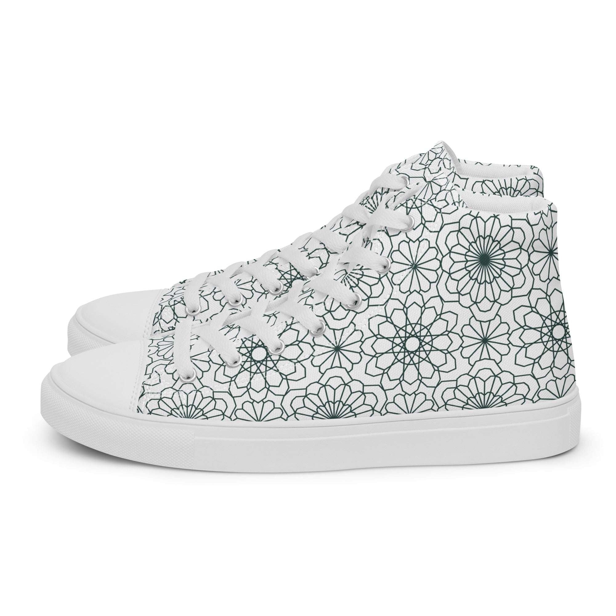 Prisimia Canvas Sneakers : Sunny Geometric Delight