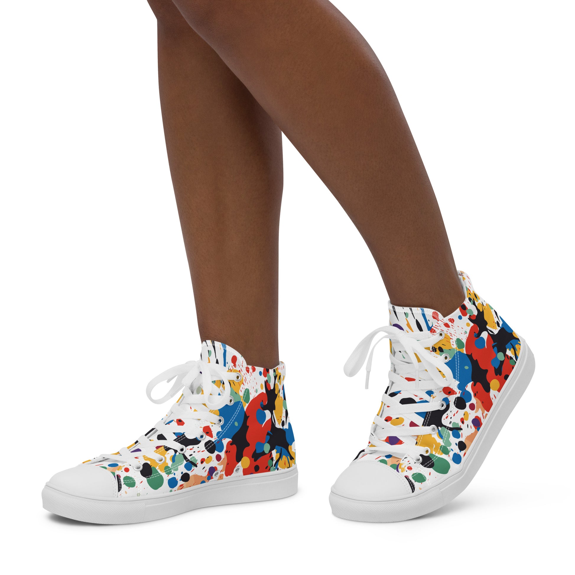 Prisimia Canvas Sneakers : Explosive Artistic Energy