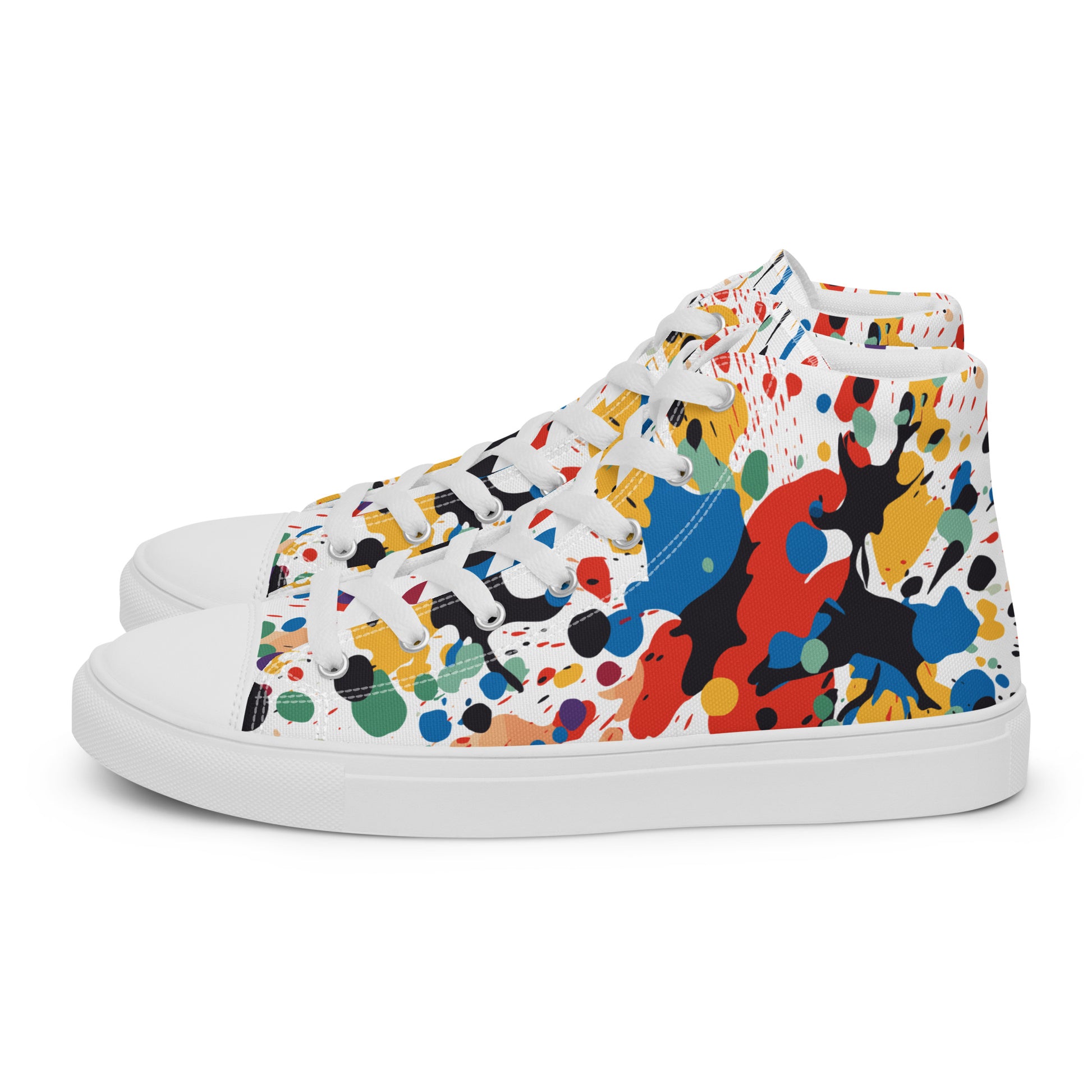 Prisimia Canvas Sneakers : Explosive Artistic Energy