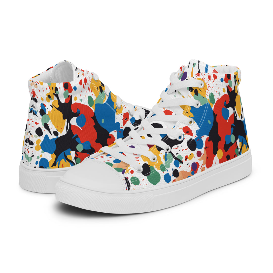 Prisimia Canvas Sneakers : Explosive Artistic Energy