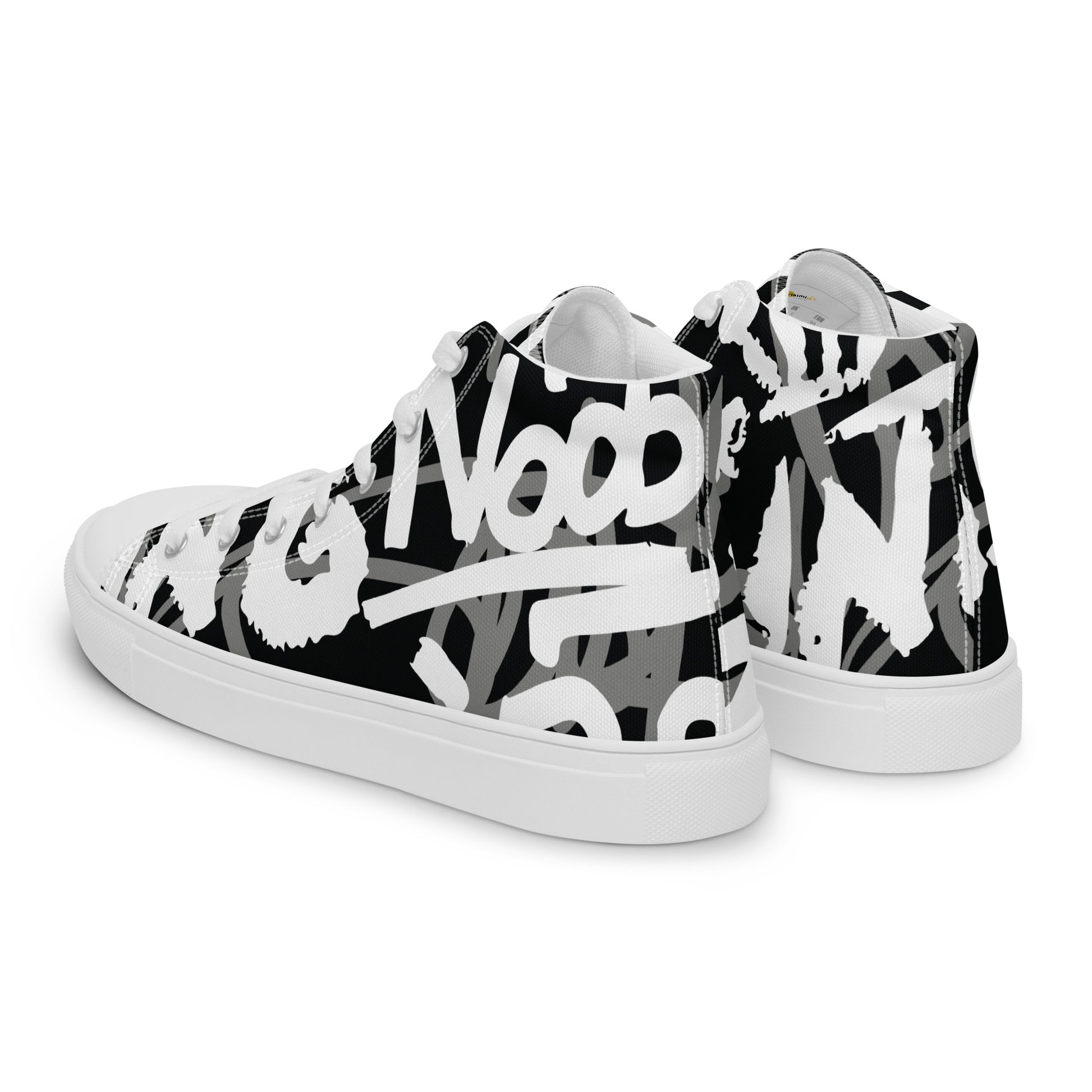 Prisimia Canvas Sneakers : Urban Graphic Lettering