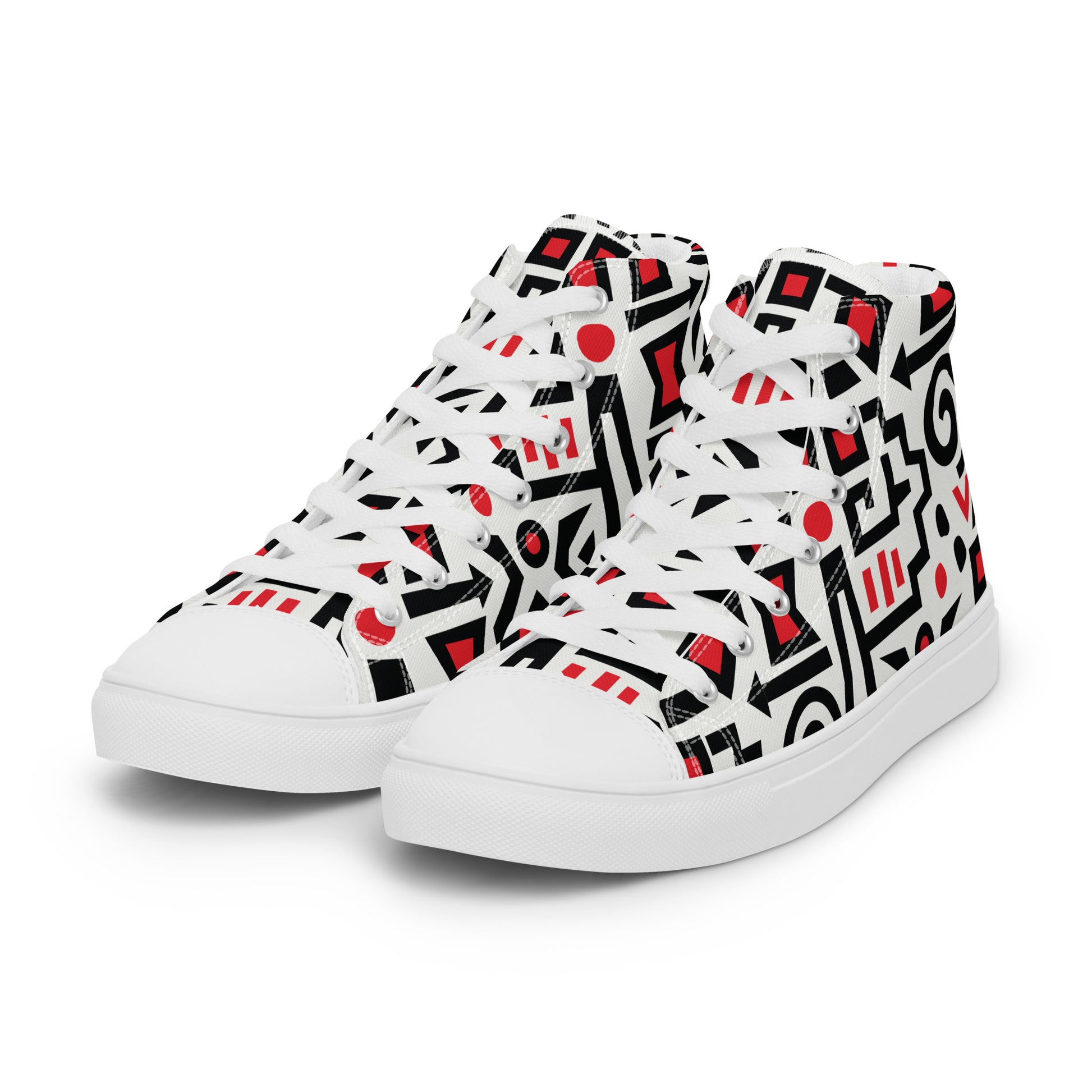 Prisimia Canvas Sneakers : Graphic Two-Tone Versatility