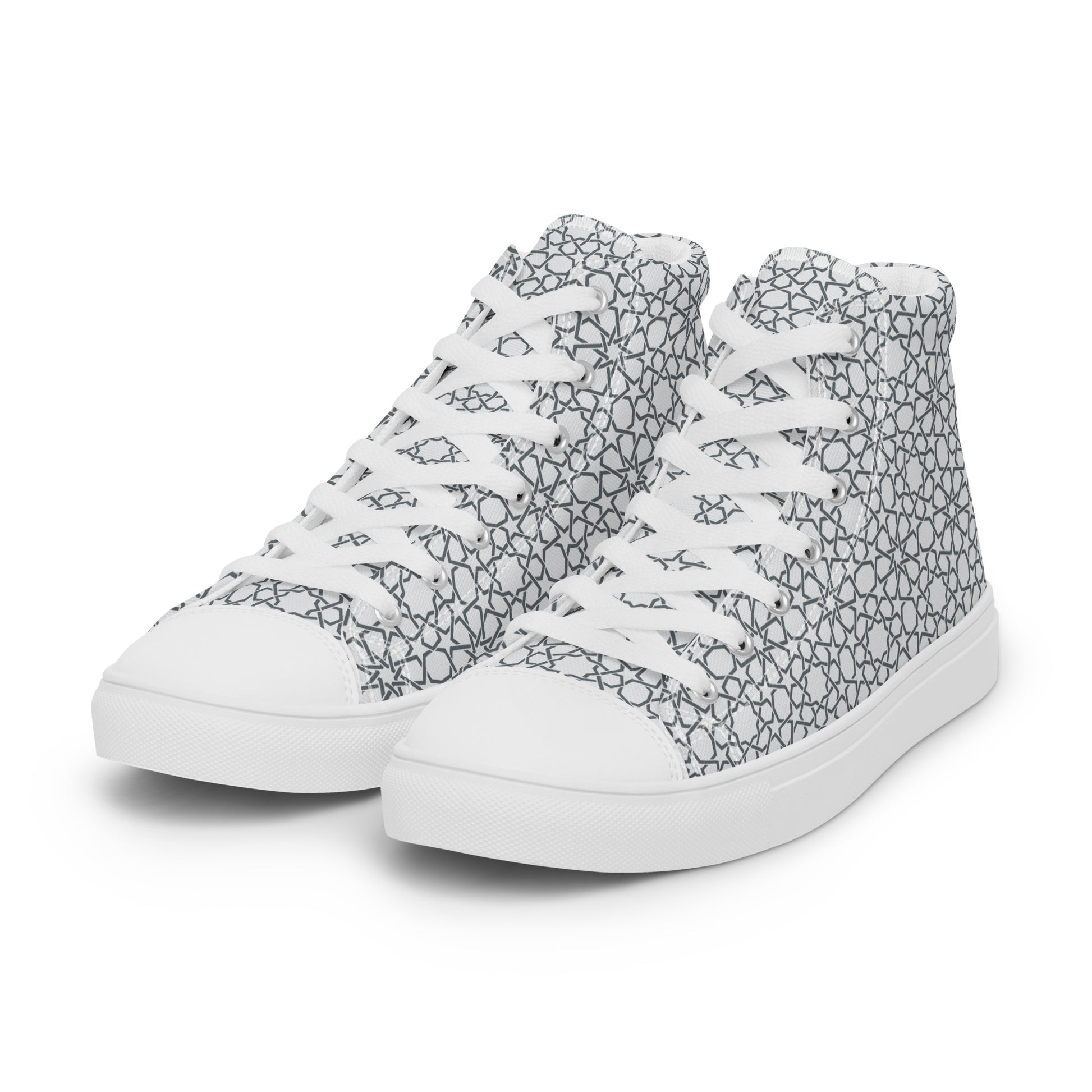 Prisimia Canvas Sneakers : Abstract Structural Elegance
