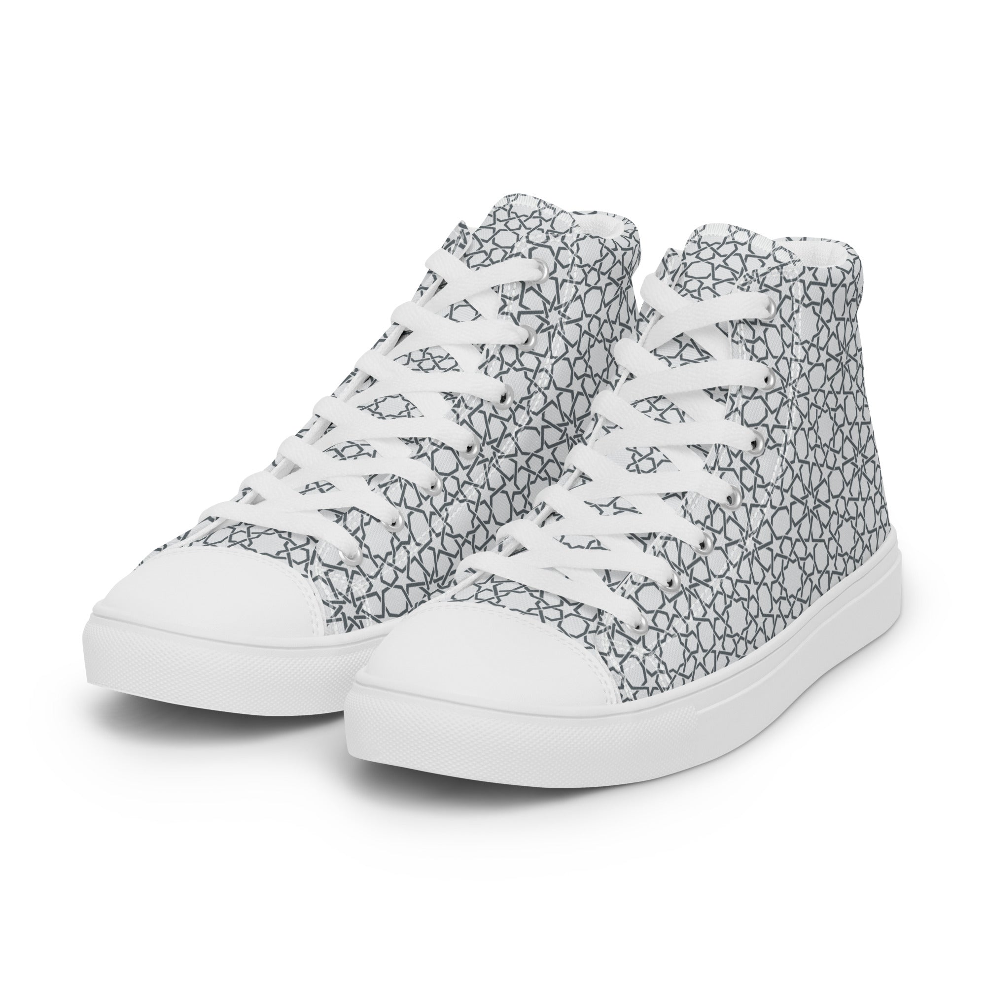 Prisimia Canvas Sneakers : Abstract Structural Elegance