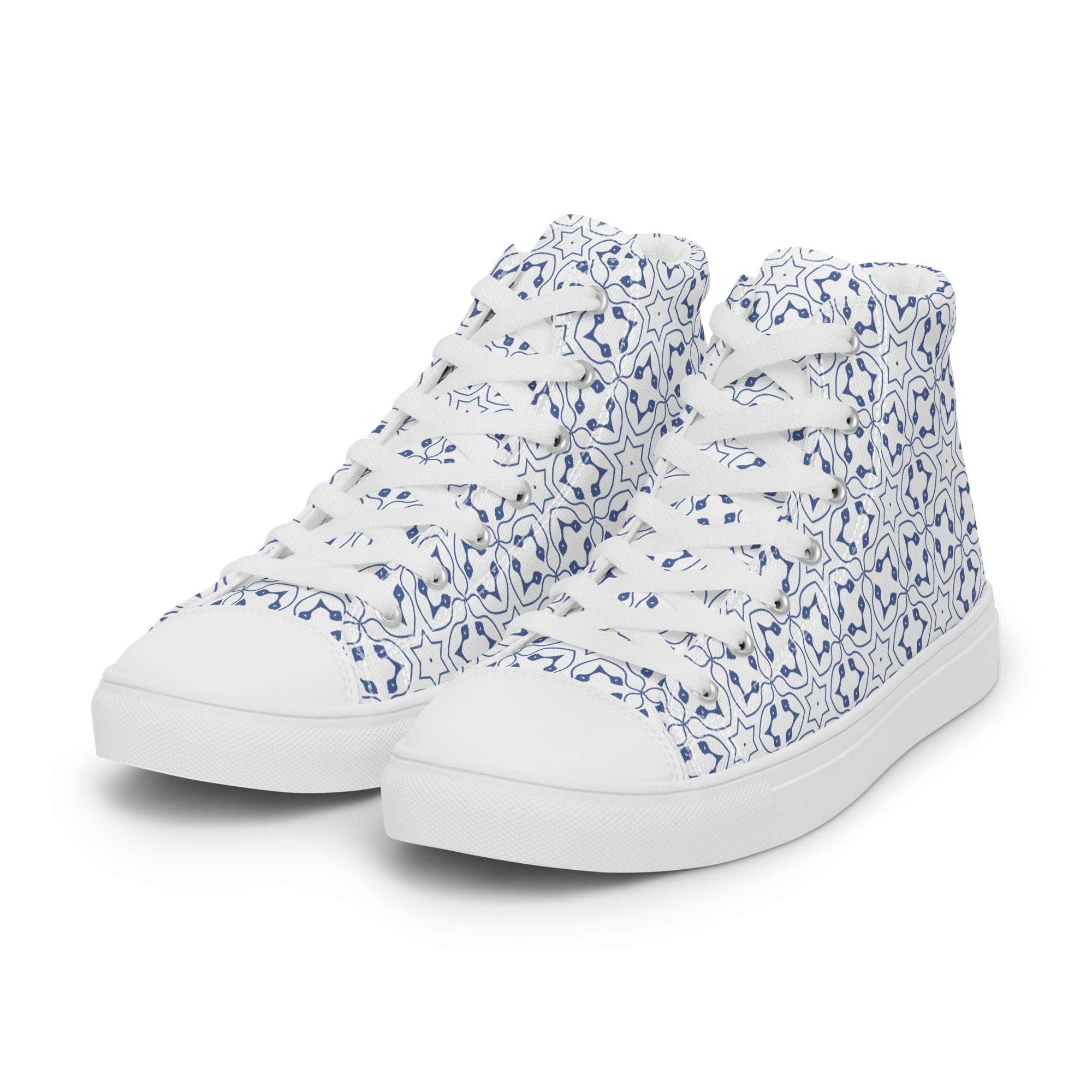 Prisimia Canvas Sneakers : Clean Geometric Style