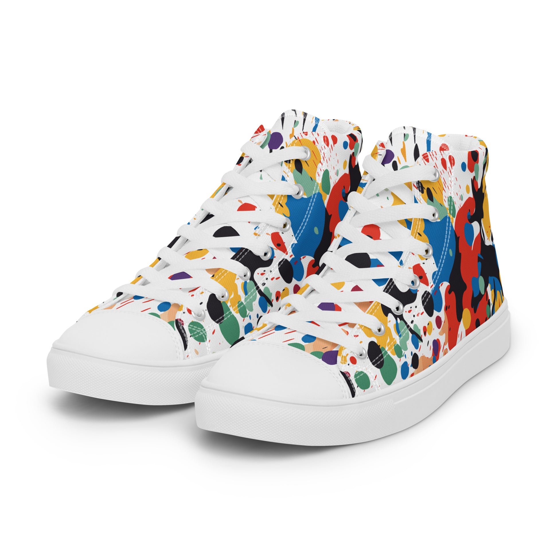 Prisimia Canvas Sneakers : Explosive Artistic Energy